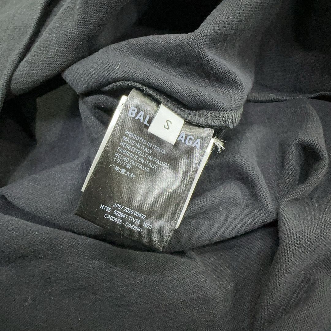 Balenciaga Balenciaga Crew Logo Print T-Shirt S Size US S / EU 44-46 / 1 - 4 Thumbnail