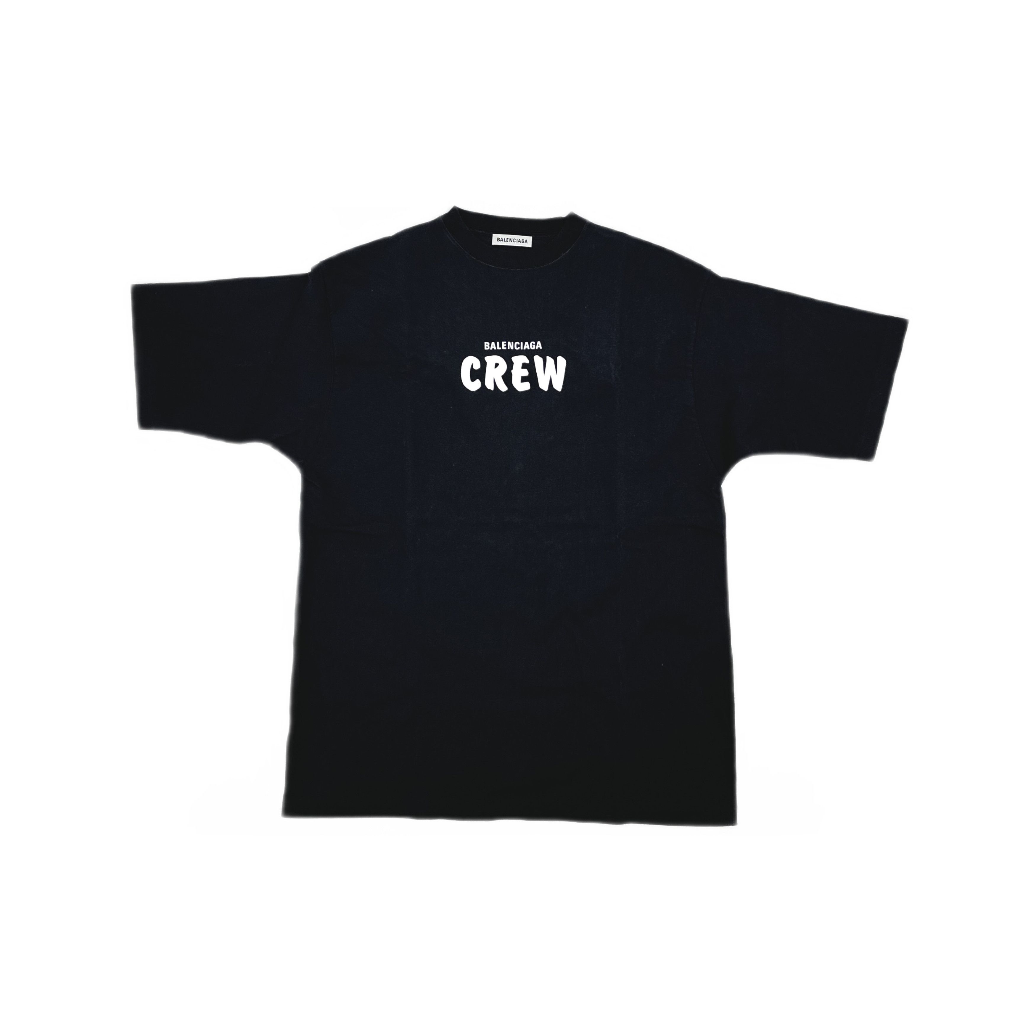 Balenciaga Balenciaga Crew Logo Print T-Shirt S Size US S / EU 44-46 / 1 - 2 Thumbnail
