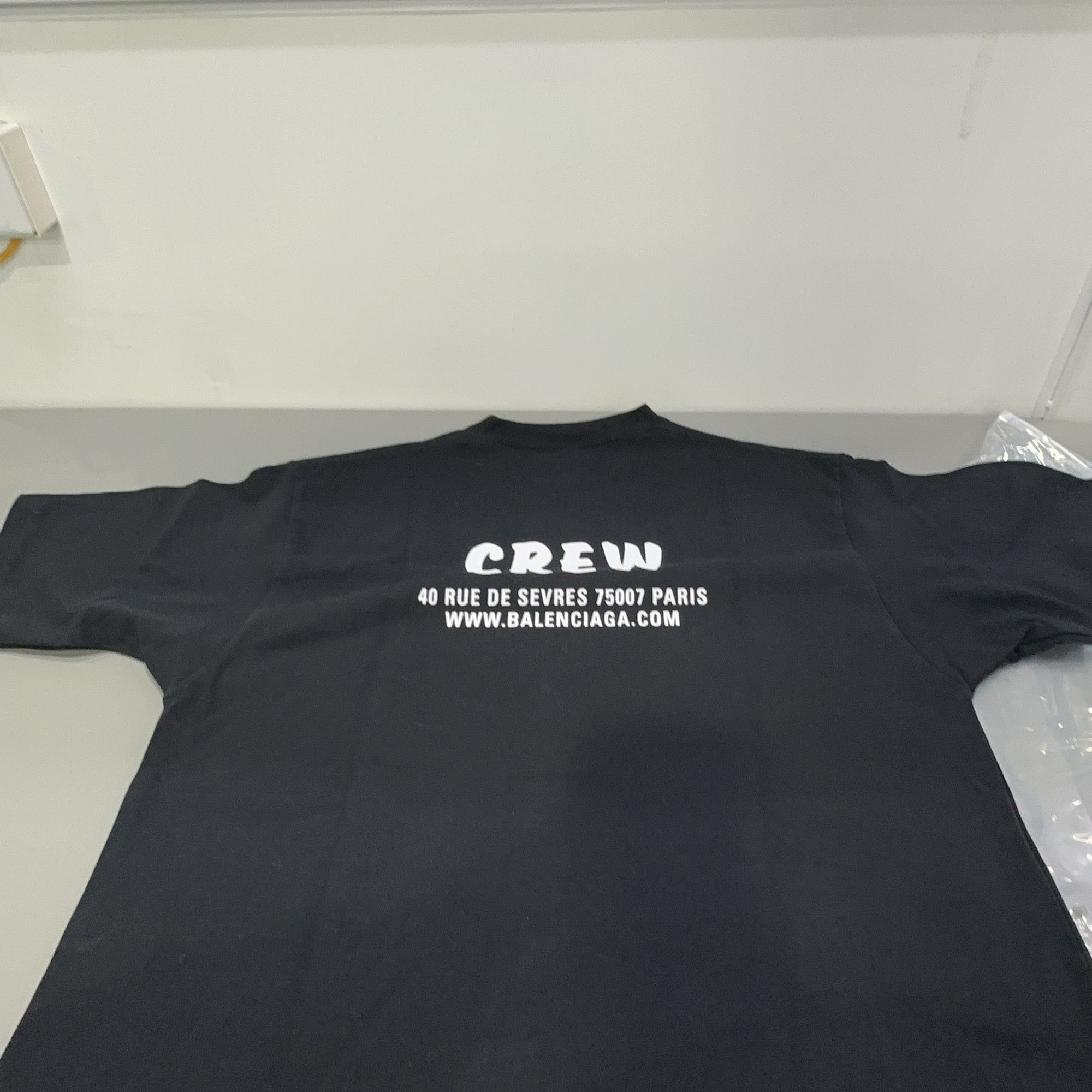 Balenciaga Balenciaga Crew Logo Print T-Shirt S Size US S / EU 44-46 / 1 - 10 Thumbnail