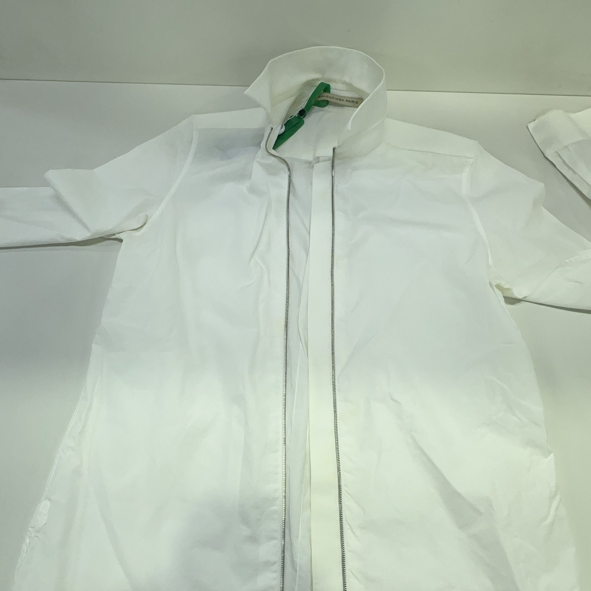 Balenciaga Balenciaga Full Zip Long Sleeve Shirt Size 36 Size US S / EU 44-46 / 1 - 8 Thumbnail