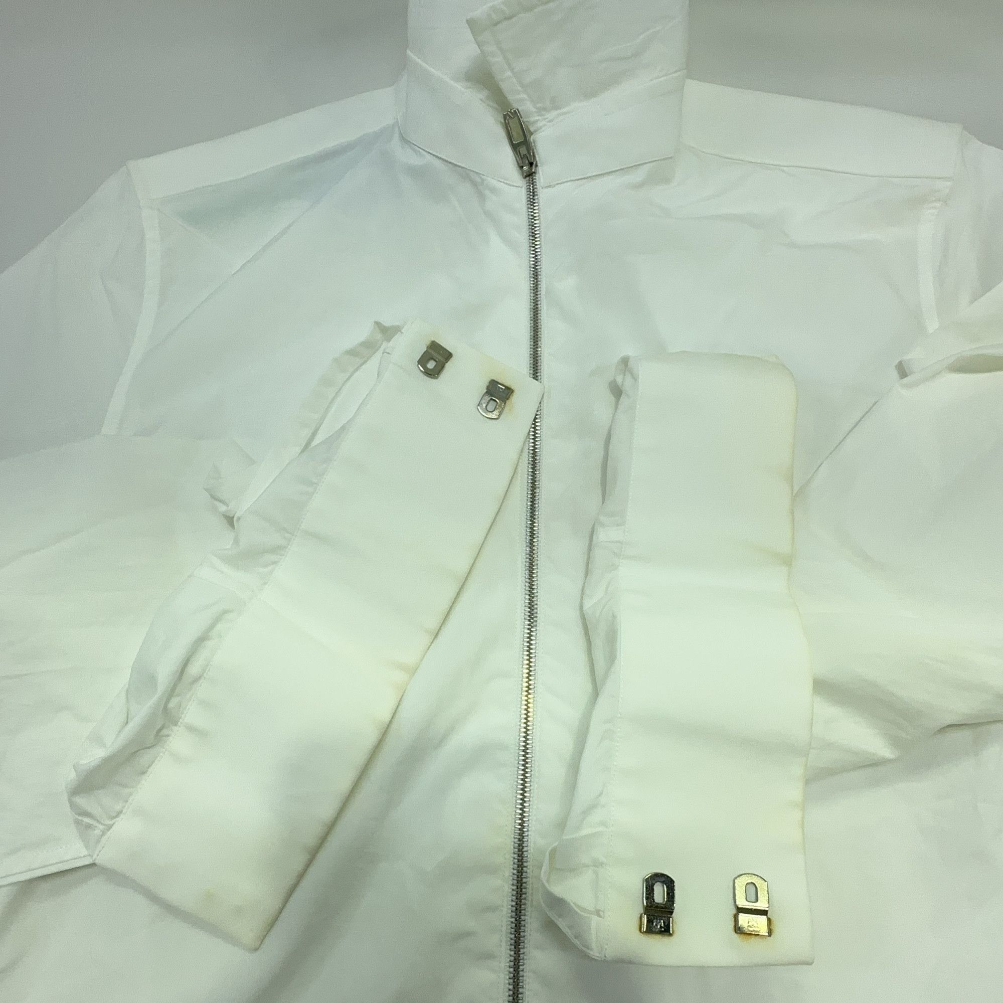 Balenciaga Balenciaga Full Zip Long Sleeve Shirt Size 36 Size US S / EU 44-46 / 1 - 12 Thumbnail