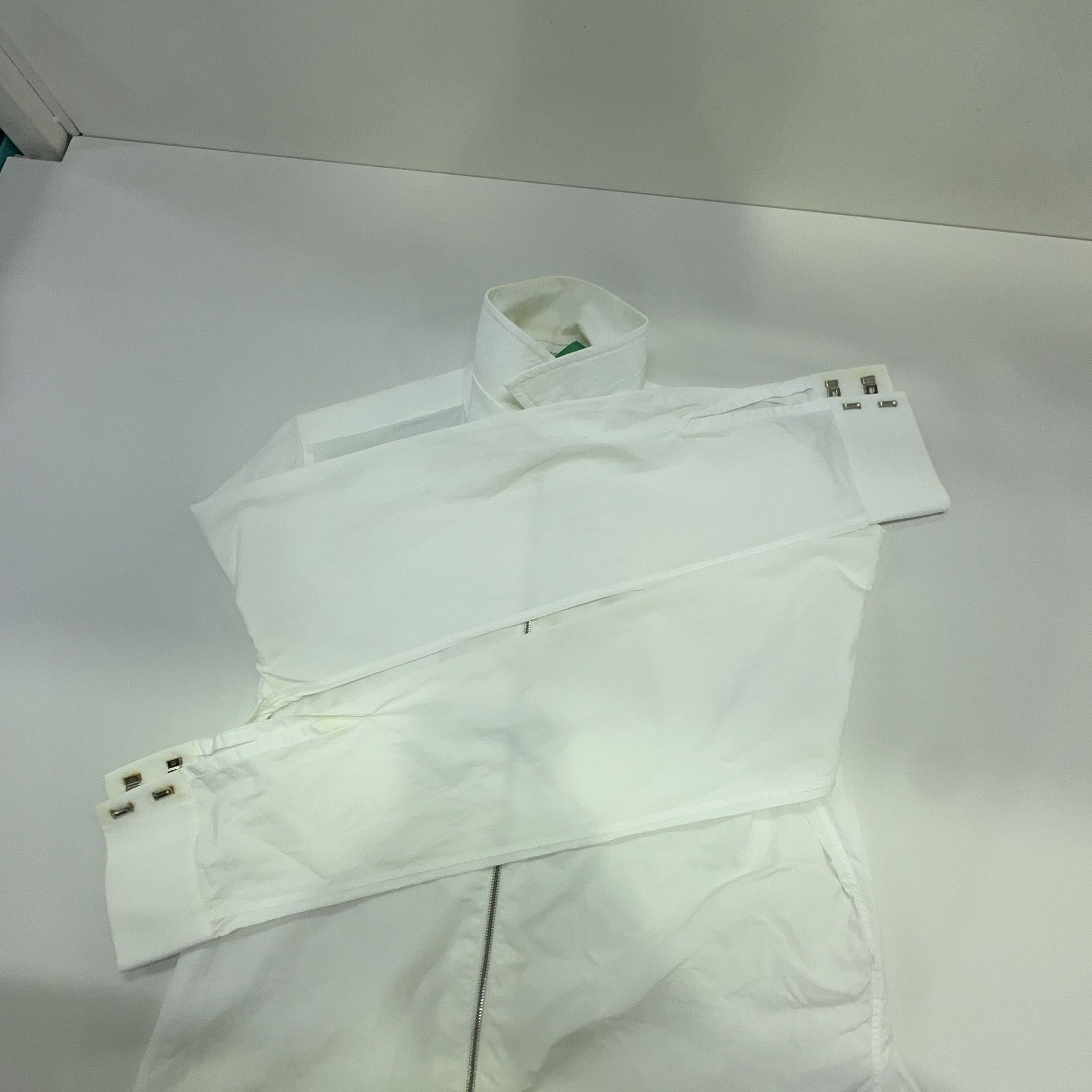 Balenciaga Balenciaga Full Zip Long Sleeve Shirt Size 36 Size US S / EU 44-46 / 1 - 11 Thumbnail