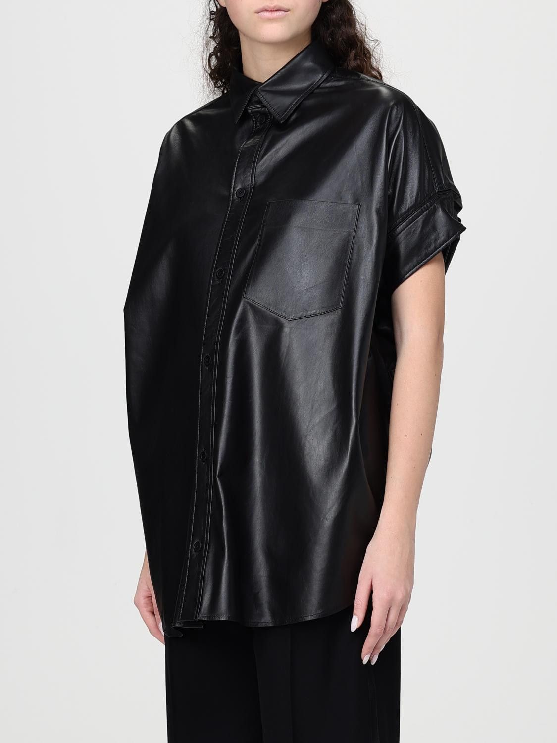Balenciaga Balenciaga Shirt Woman Black Size XS / US 0-2 / IT 36-38 - 4 Thumbnail