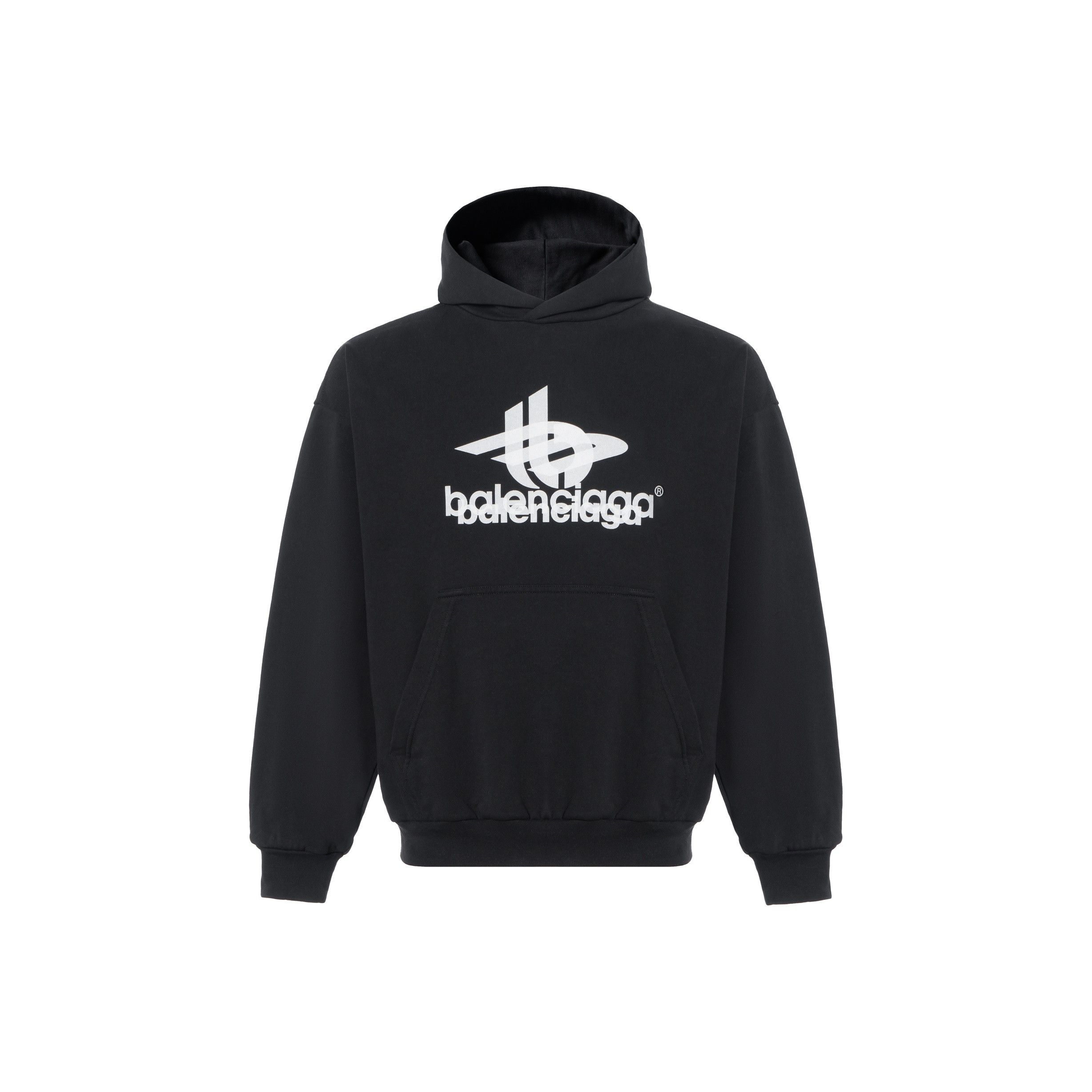 Balenciaga Balenciaga Logo Graphic Hoodie XS Size US XS / EU 42 / 0 - 2 Thumbnail