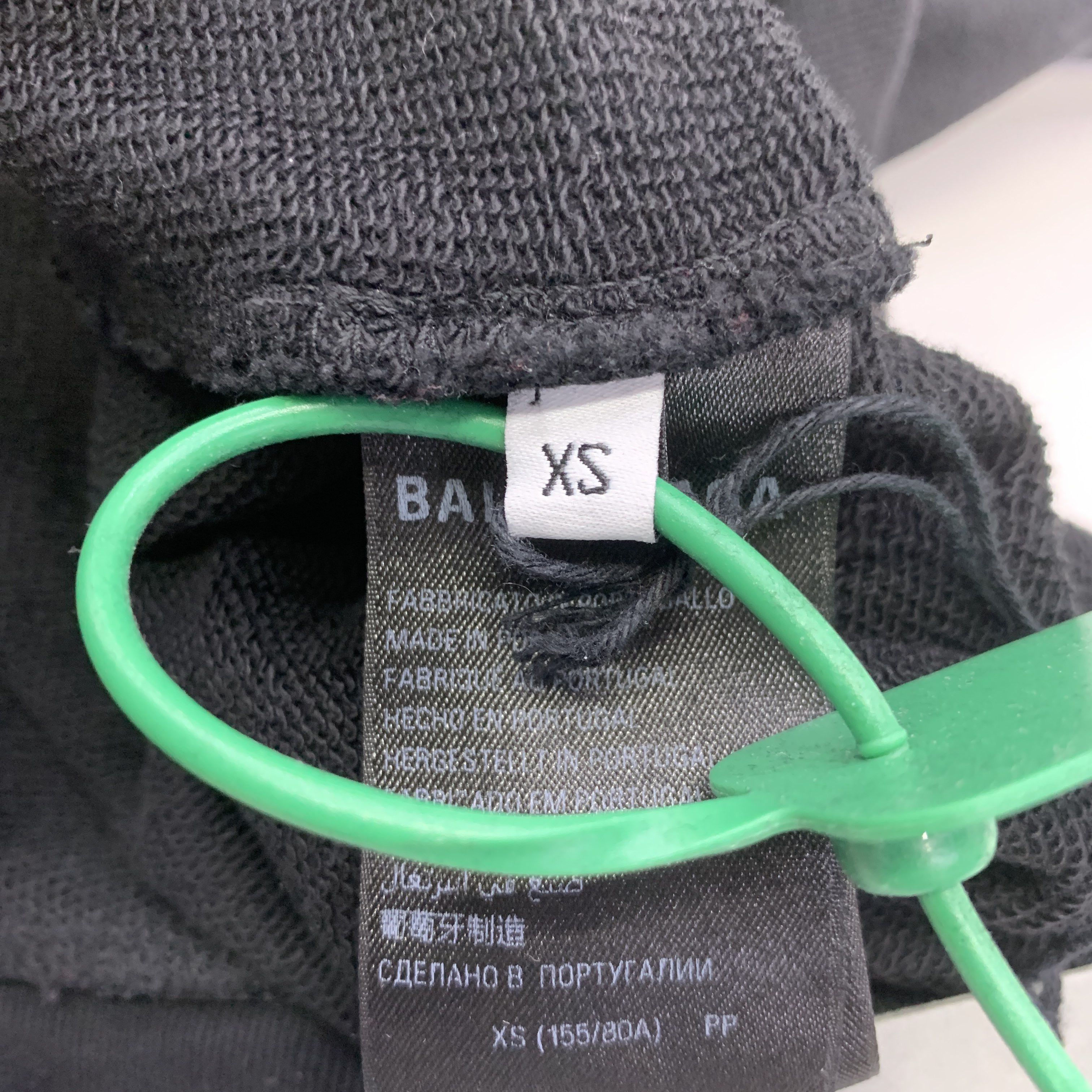 Balenciaga Balenciaga Logo Graphic Hoodie XS Size US XS / EU 42 / 0 - 4 Thumbnail