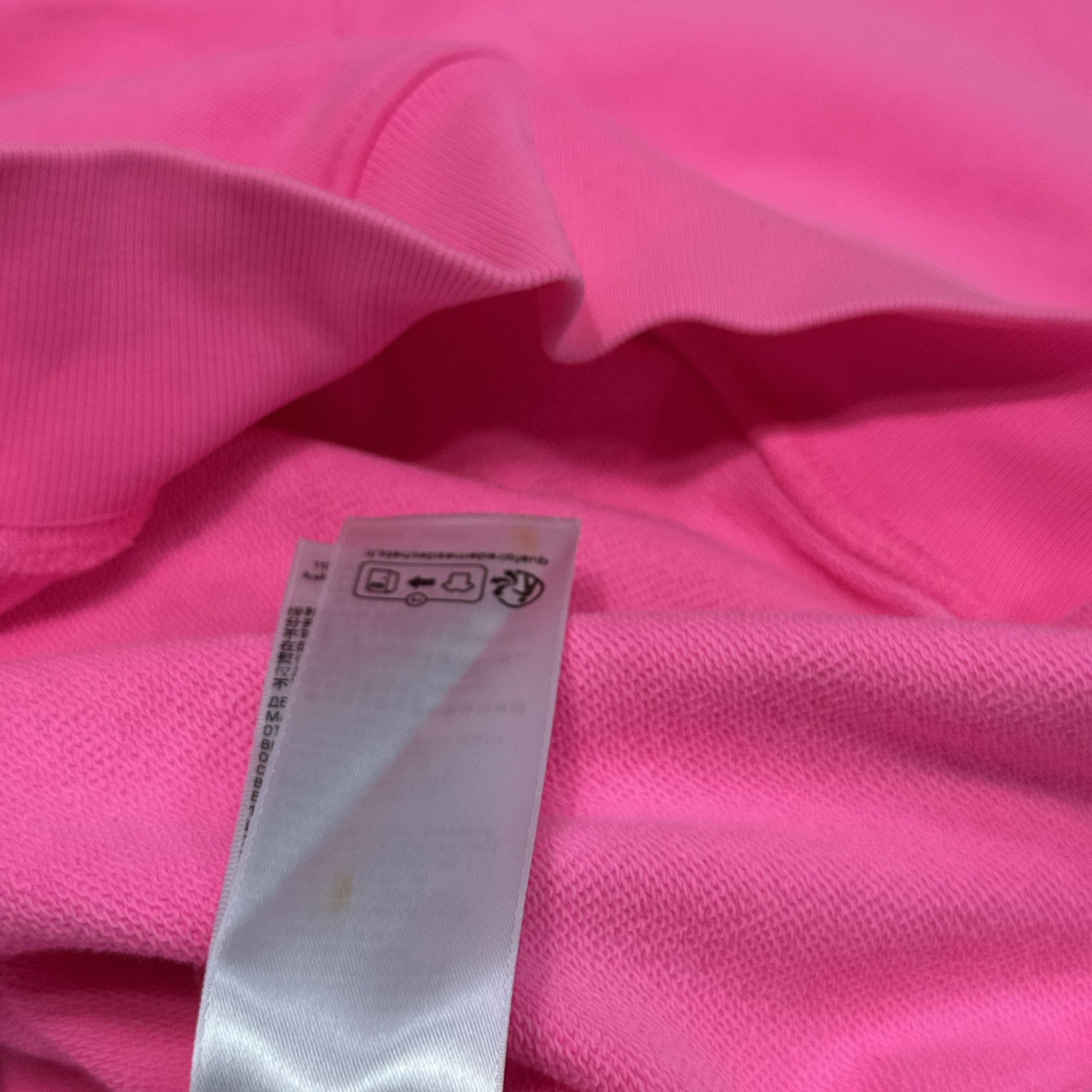 Balenciaga Balenciaga WFP Logo Print Hoodie Pink Size L Size US L / EU 52-54 / 3 - 8 Thumbnail