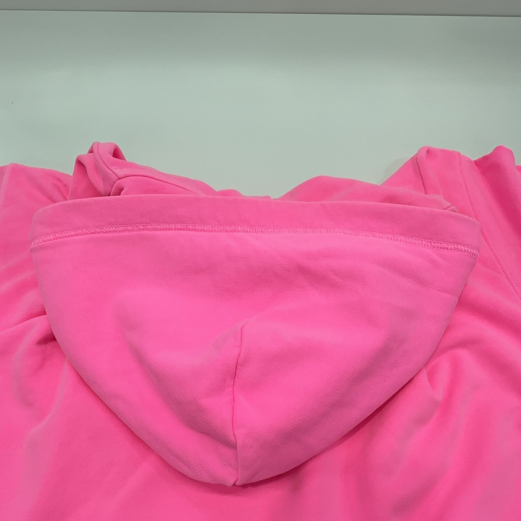 Balenciaga Balenciaga WFP Logo Print Hoodie Pink Size L Size US L / EU 52-54 / 3 - 10 Thumbnail