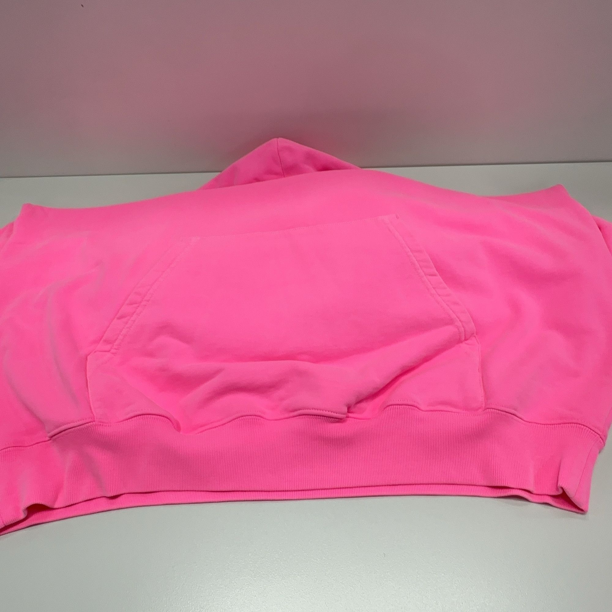 Balenciaga Balenciaga WFP Logo Print Hoodie Pink Size L Size US L / EU 52-54 / 3 - 11 Thumbnail