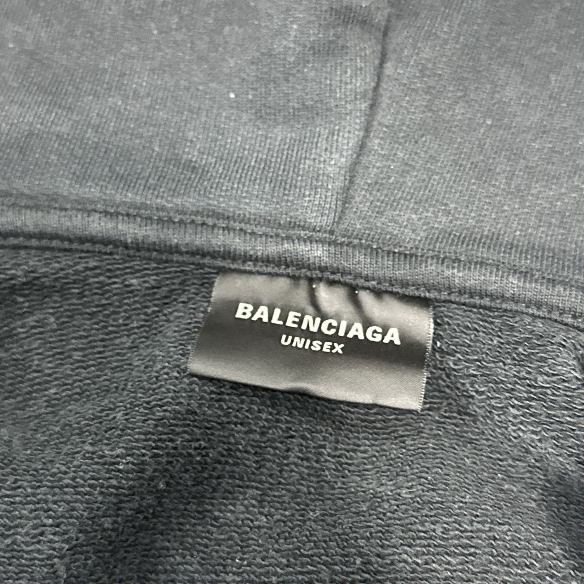 Balenciaga Balenciaga Solid Label Zip-Up Hoodie Size S Size US S / EU 44-46 / 1 - 6 Thumbnail
