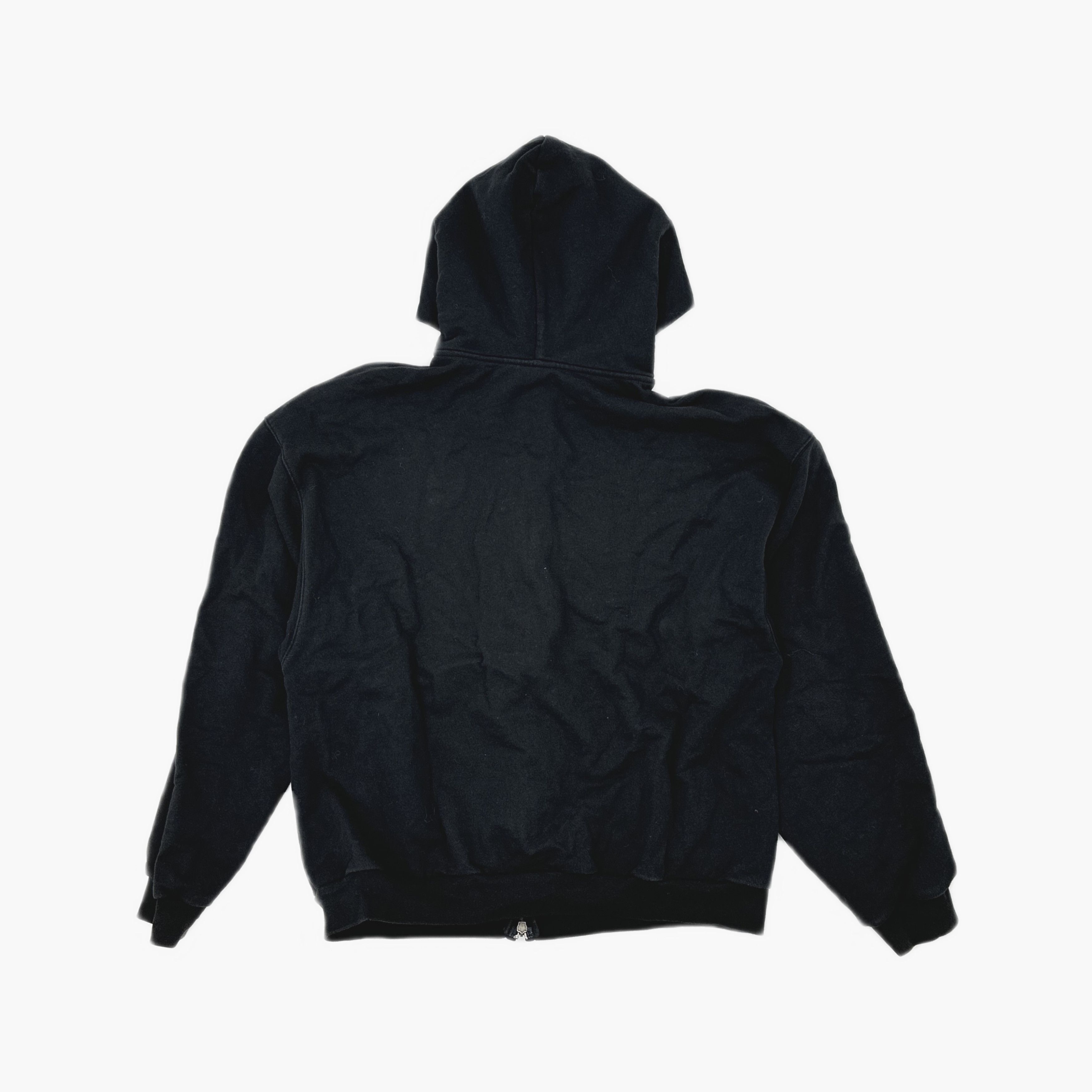 Balenciaga Balenciaga Solid Label Zip-Up Hoodie Size S Size US S / EU 44-46 / 1 - 3 Thumbnail