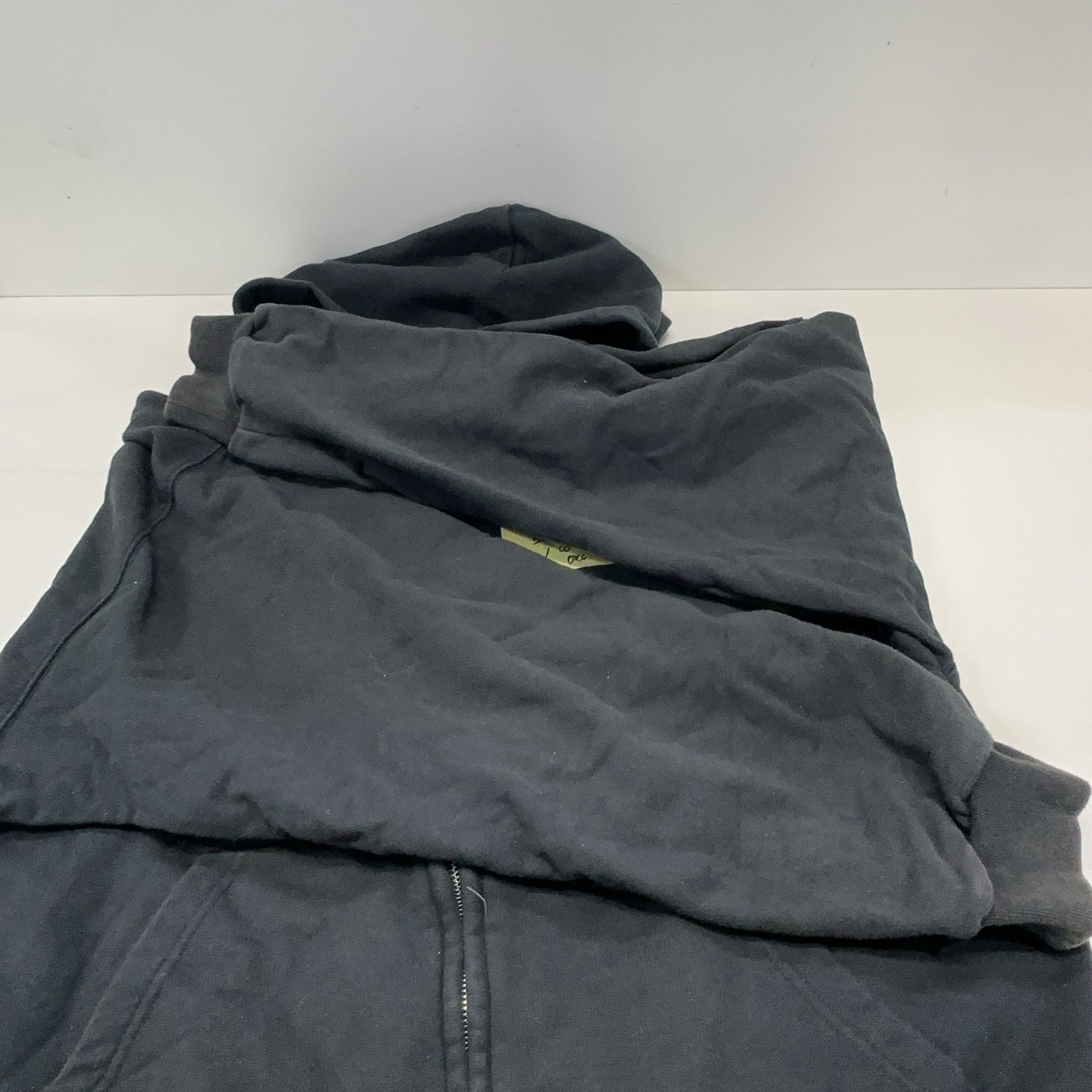 Balenciaga Balenciaga Solid Label Zip-Up Hoodie Size S Size US S / EU 44-46 / 1 - 10 Thumbnail