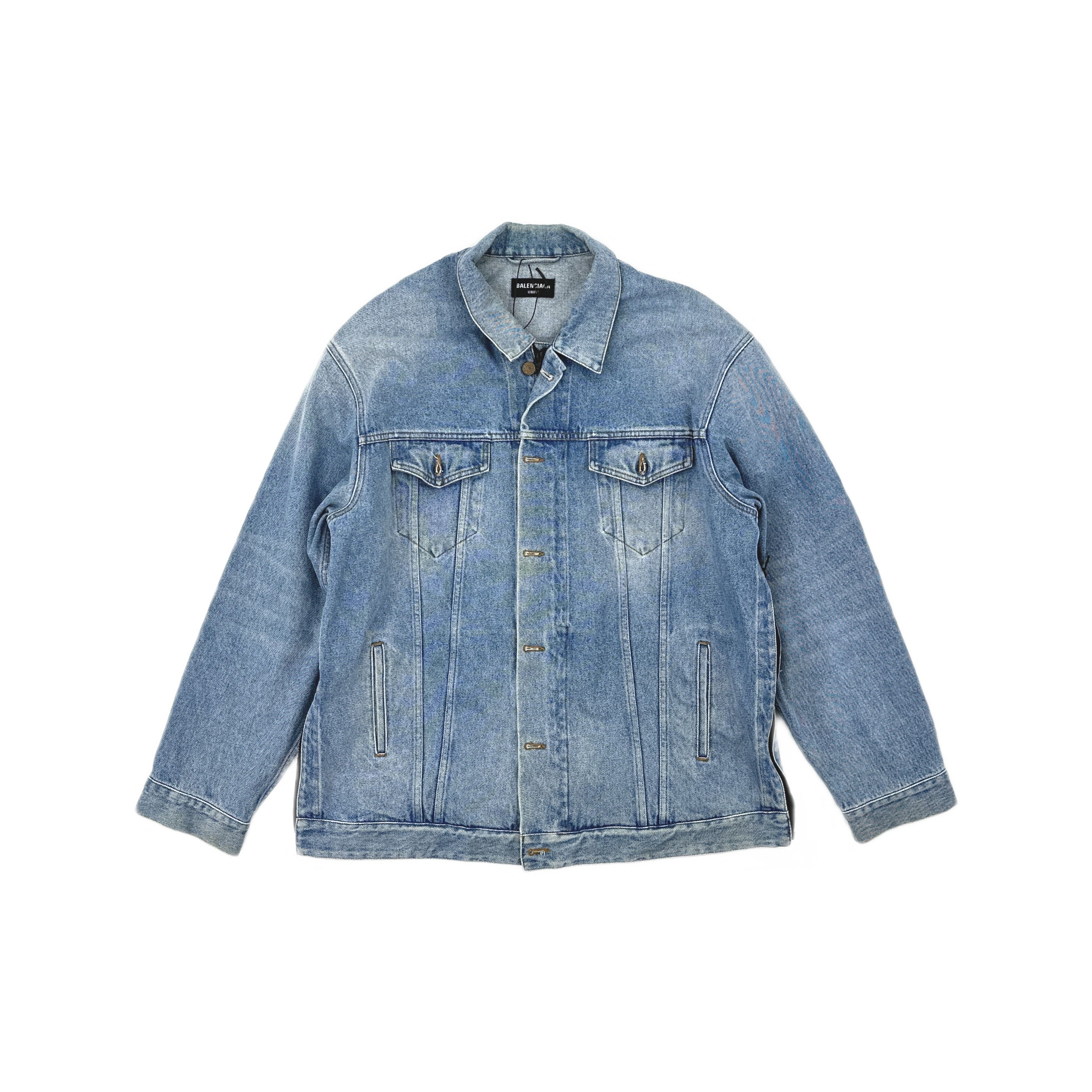 Balenciaga Balenciaga Vintage Wash Denim Jacket M Size US M / EU 48-50 / 2 - 2 Thumbnail