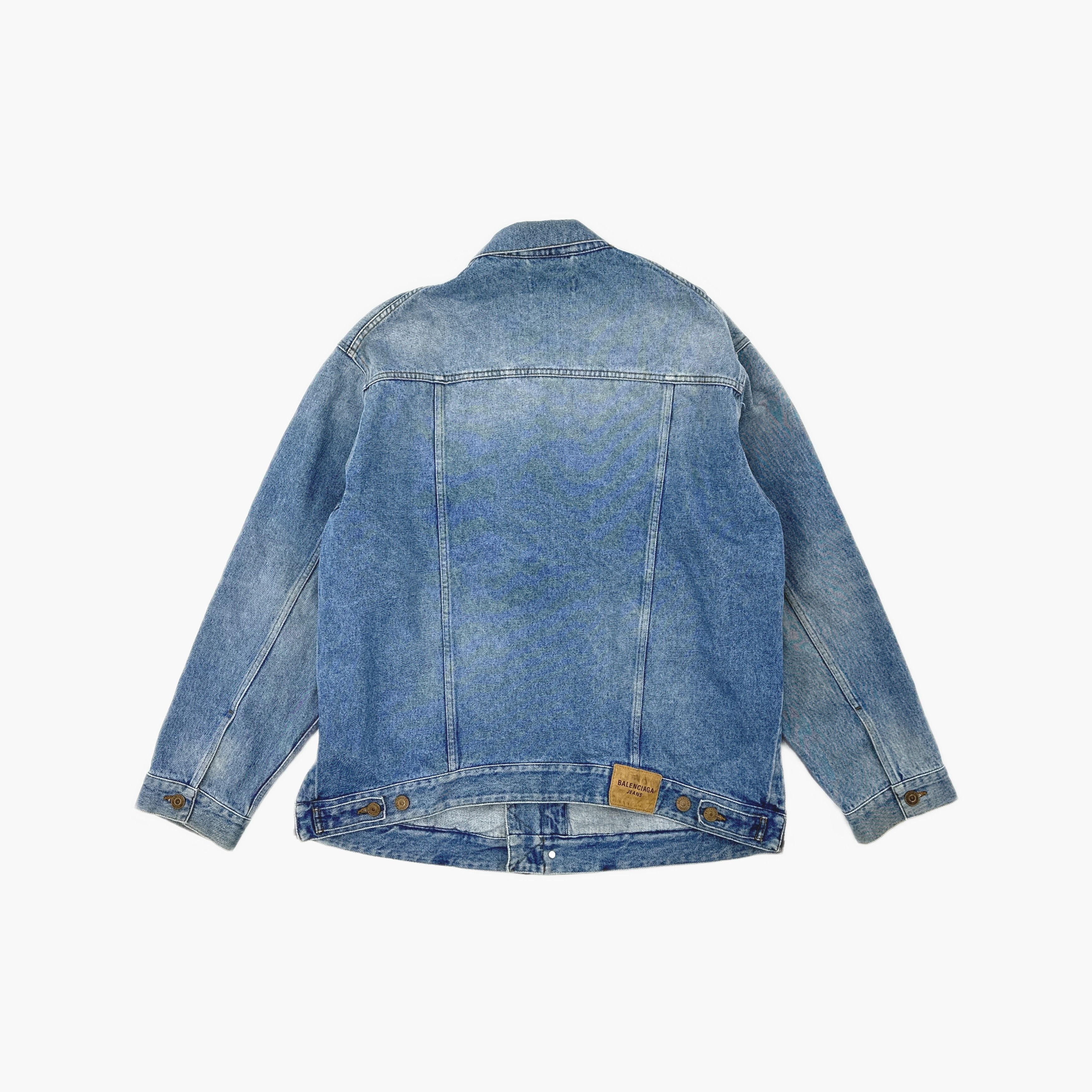 Balenciaga Balenciaga Vintage Wash Denim Jacket M Size US M / EU 48-50 / 2 - 3 Thumbnail