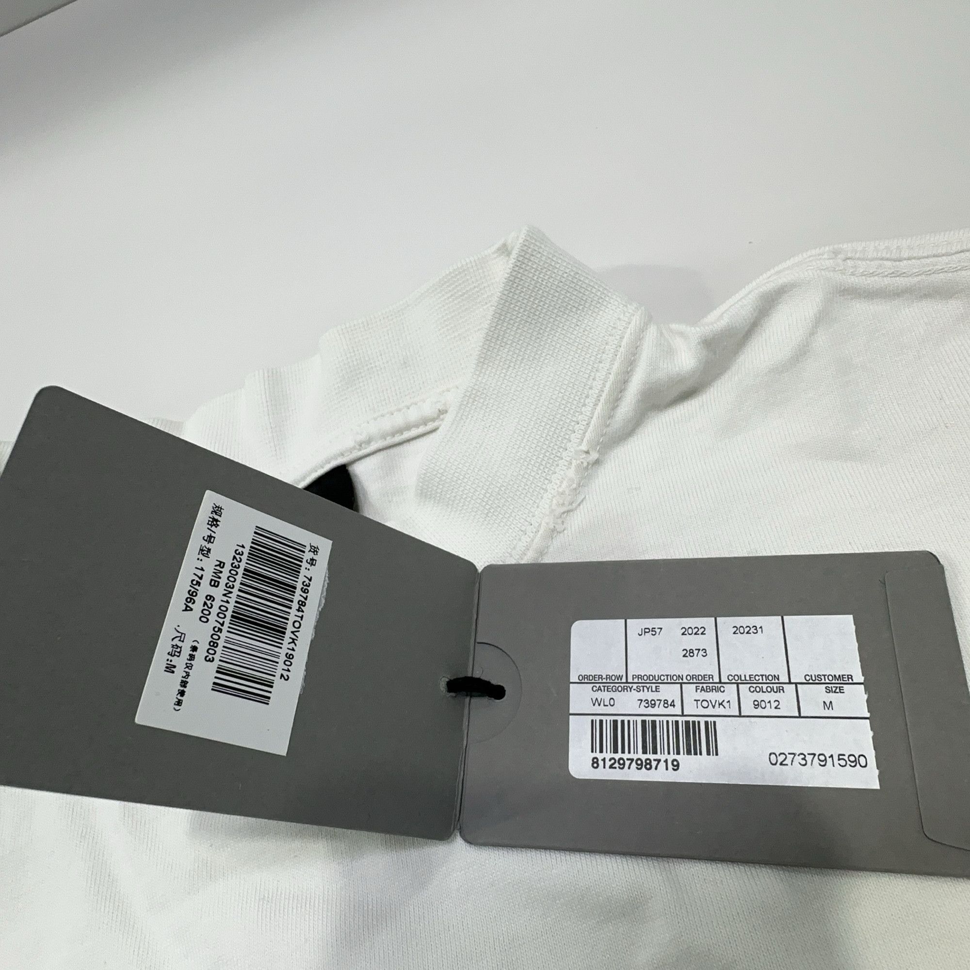 Balenciaga Balenciaga EST 1917 Crest Logo T-Shirt M Size US M / EU 48-50 / 2 - 5 Thumbnail