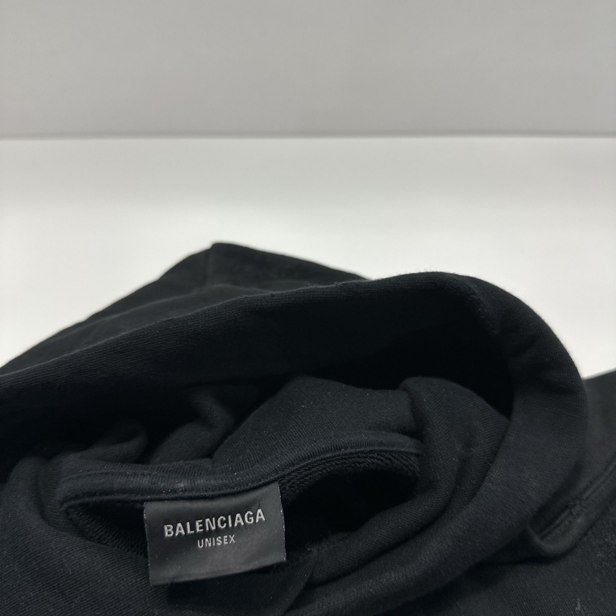 Balenciaga Balenciaga Distressed Arc Logo Hoodie Size 1 Size US S / EU 44-46 / 1 - 4 Thumbnail