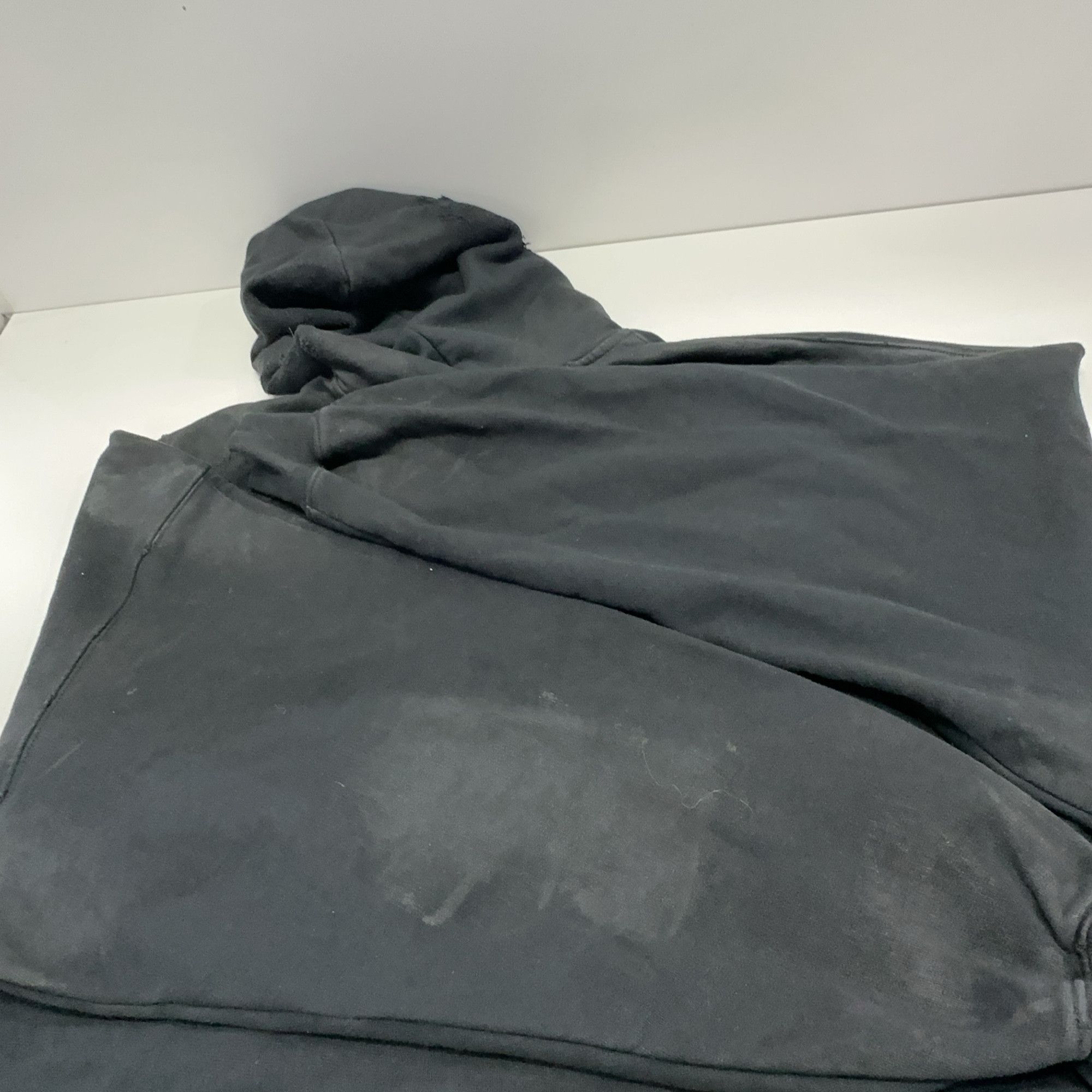 Balenciaga Balenciaga Distressed Arc Logo Hoodie Size 1 Size US S / EU 44-46 / 1 - 16 Thumbnail