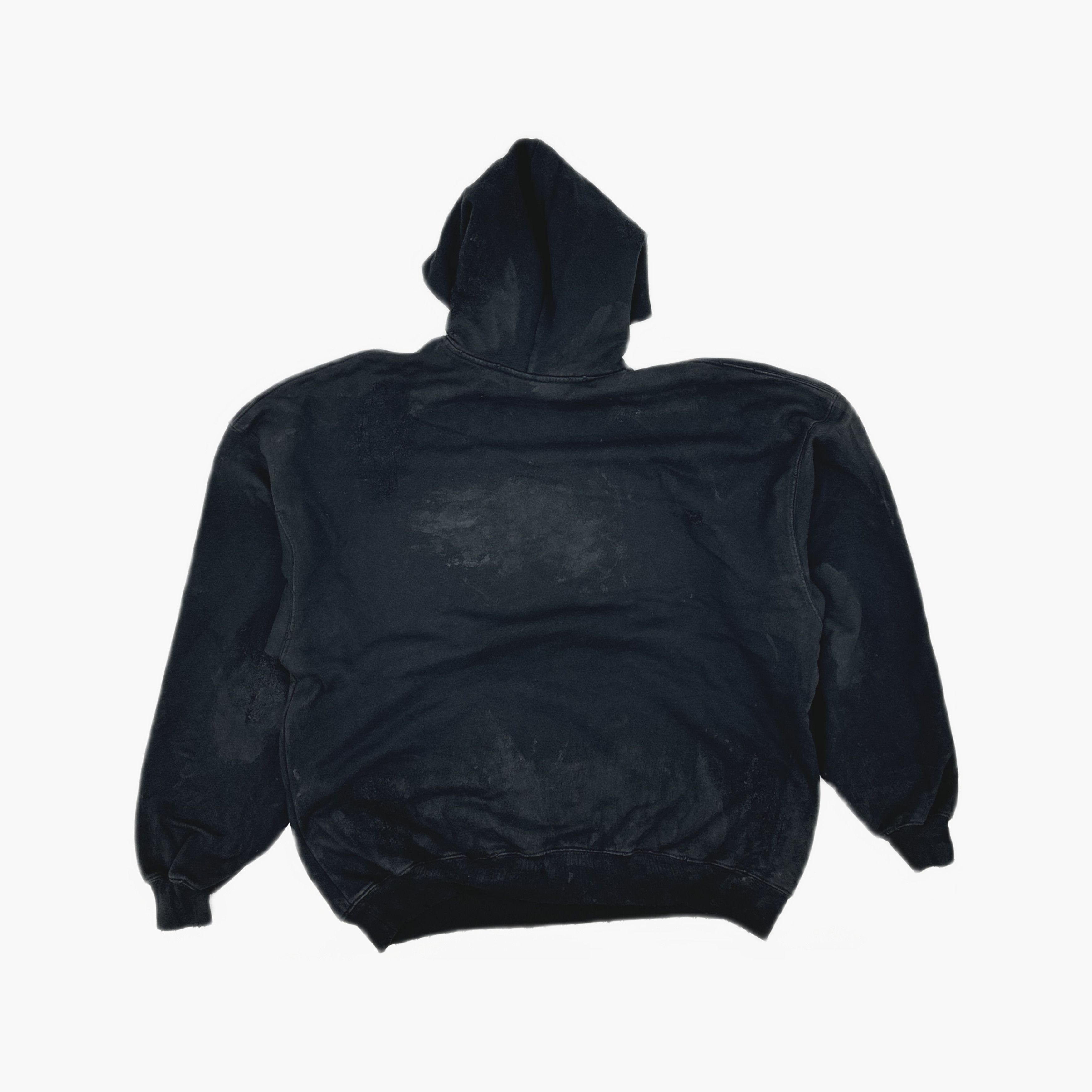Balenciaga Balenciaga Distressed Arc Logo Hoodie Size 1 Size US S / EU 44-46 / 1 - 3 Thumbnail