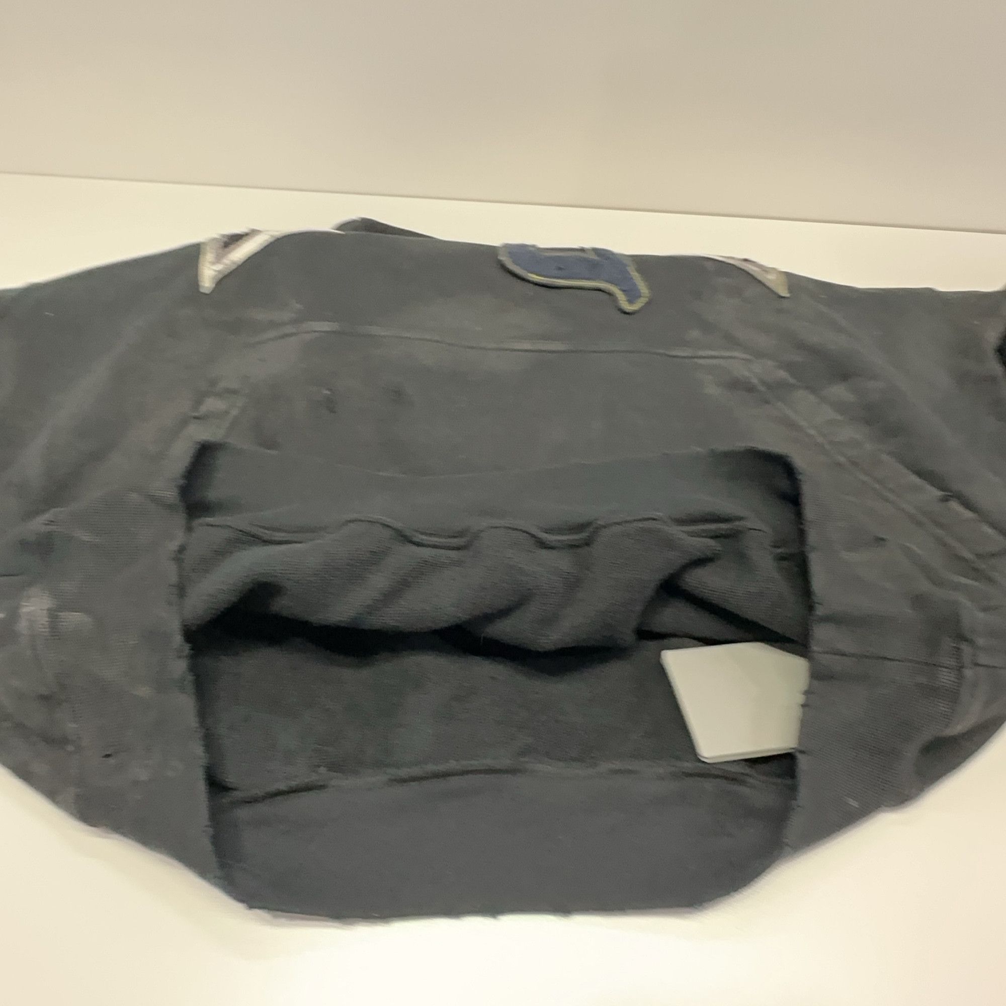 Balenciaga Balenciaga Distressed Arc Logo Hoodie Size 1 Size US S / EU 44-46 / 1 - 12 Thumbnail