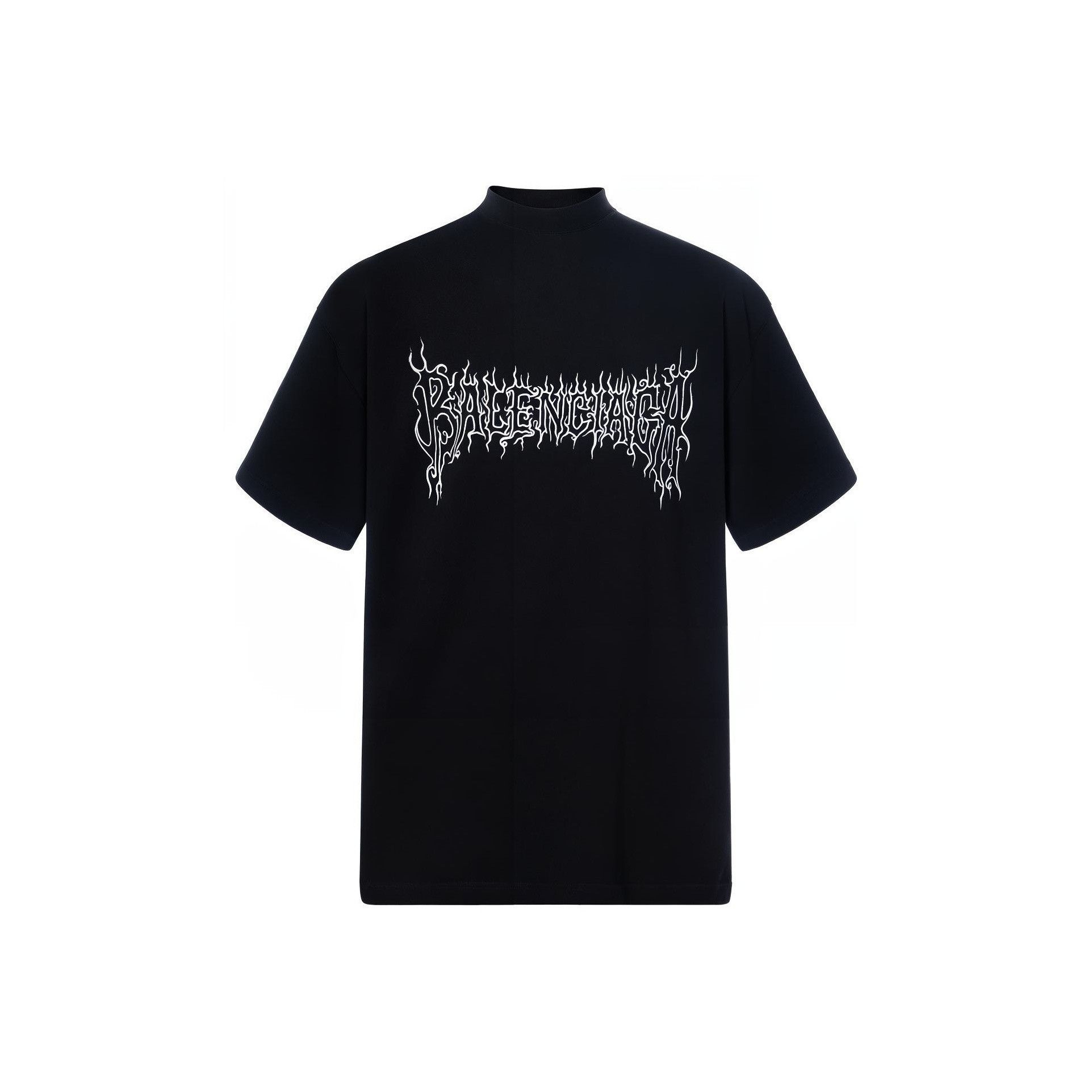 Balenciaga Balenciaga Metal Logo Print T-Shirt Size 1 Size US S / EU 44-46 / 1 - 2 Thumbnail