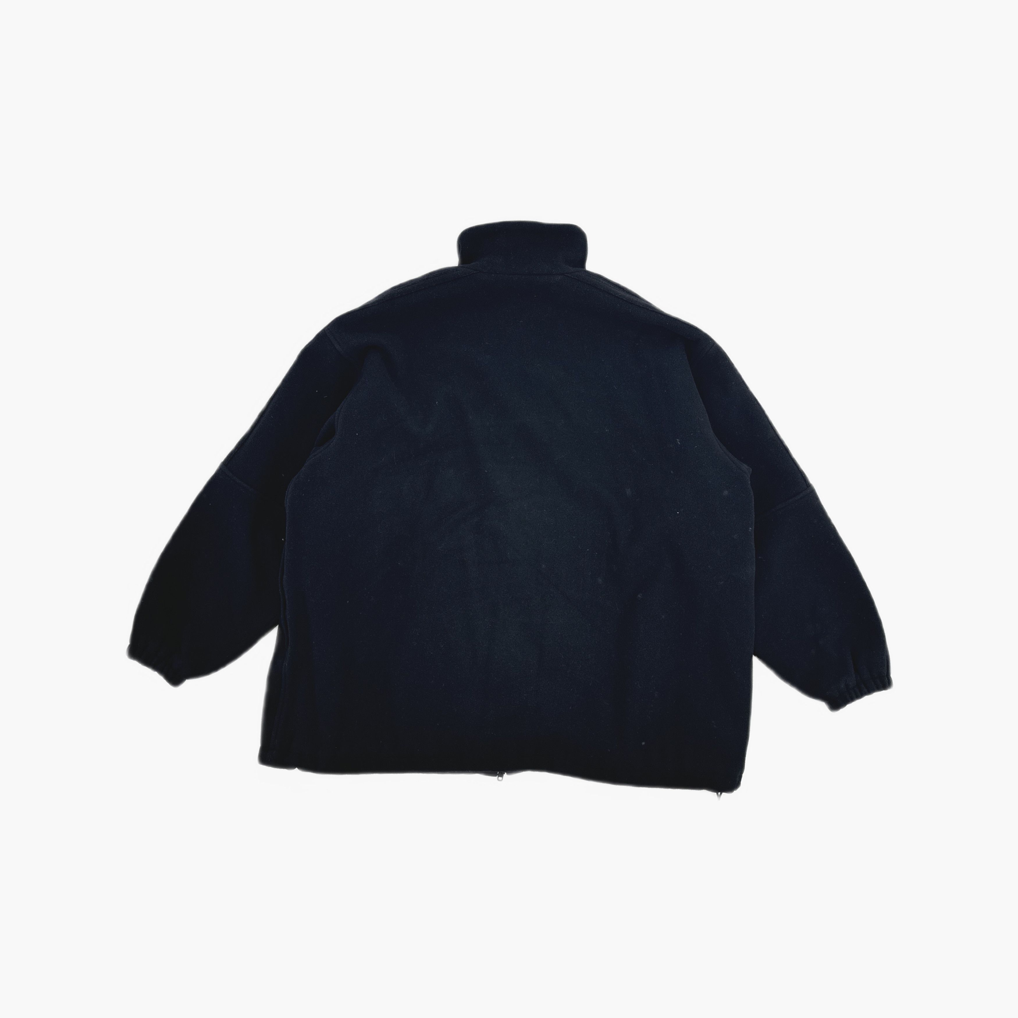 Balenciaga Balenciaga Logo Print Wool Zip-up Jacket Size 46 Size US S / EU 44-46 / 1 - 3 Thumbnail