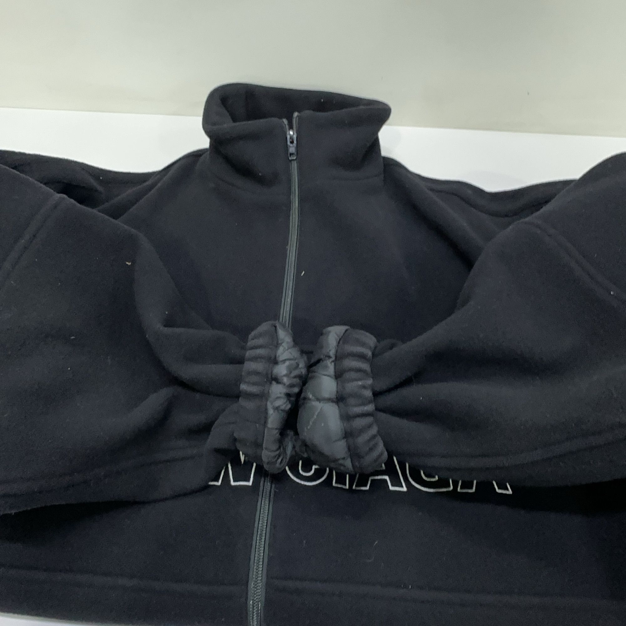 Balenciaga Balenciaga Logo Print Wool Zip-up Jacket Size 46 Size US S / EU 44-46 / 1 - 11 Thumbnail