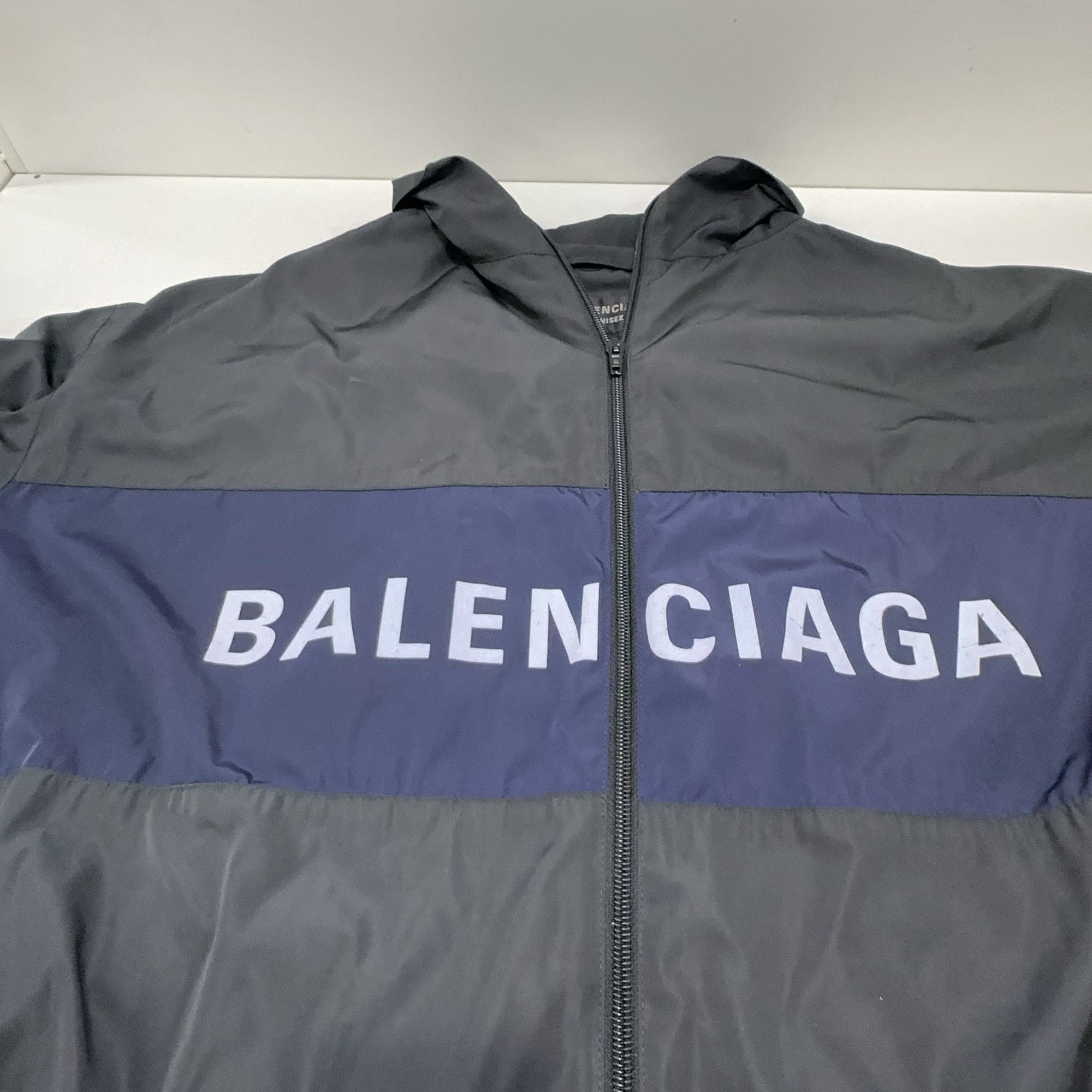 Balenciaga Balenciaga Logo Colorblock Zip Jacket XS Size XS / US 0-2 / IT 36-38 - 10 Thumbnail