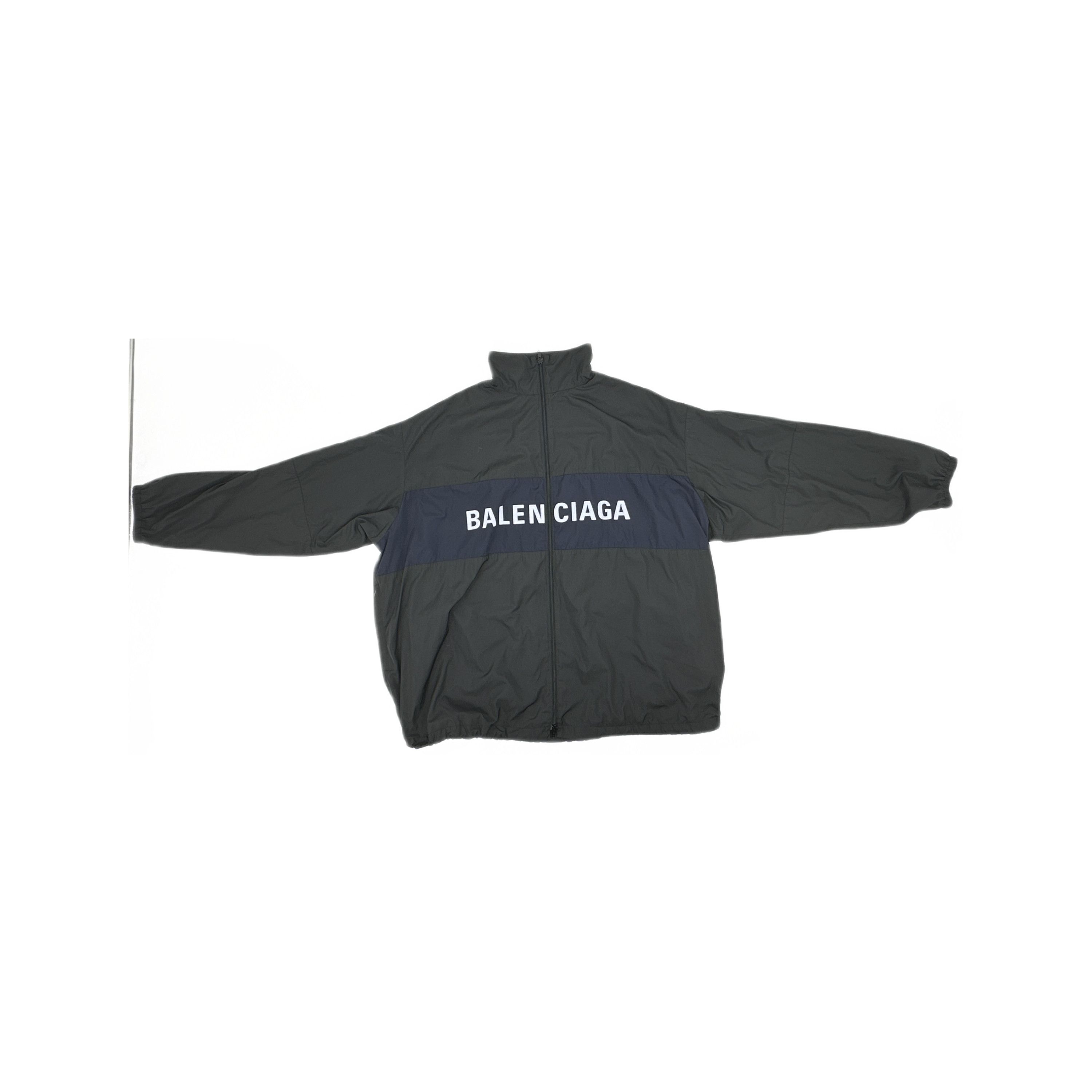 Balenciaga Balenciaga Logo Colorblock Zip Jacket XS Size XS / US 0-2 / IT 36-38 - 2 Thumbnail