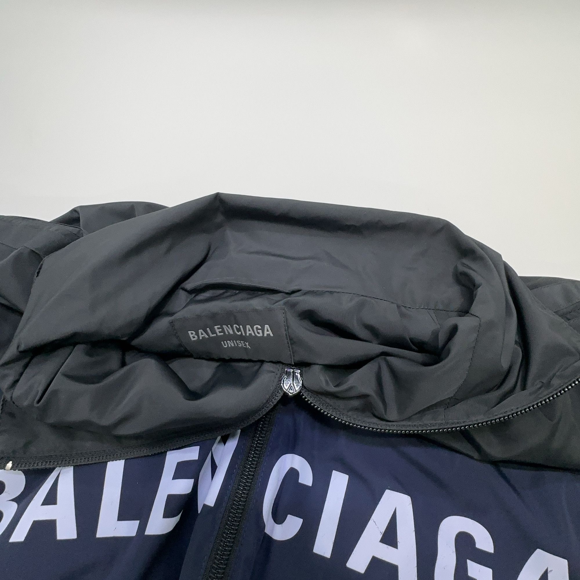 Balenciaga Balenciaga Logo Colorblock Zip Jacket XS Size XS / US 0-2 / IT 36-38 - 7 Thumbnail