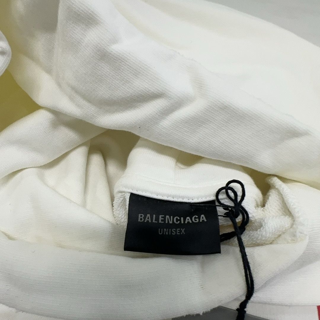 Balenciaga Balenciaga FW23 Multi Logo Hoodie Size 1 Size US S / EU 44-46 / 1 - 6 Thumbnail