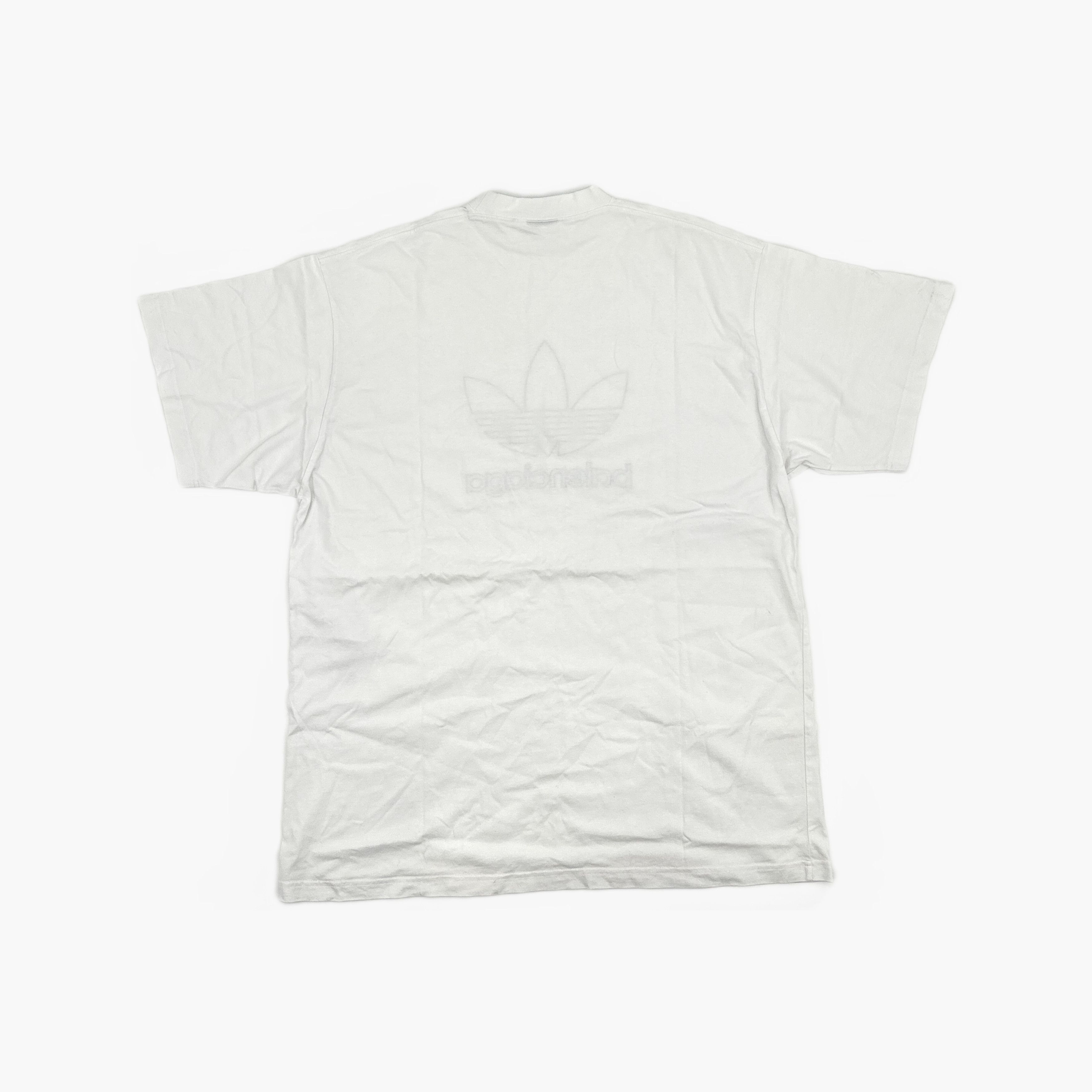 Balenciaga Balenciaga x Adidas Logo Print T-Shirt Size 3 Size US L / EU 52-54 / 3 - 3 Thumbnail