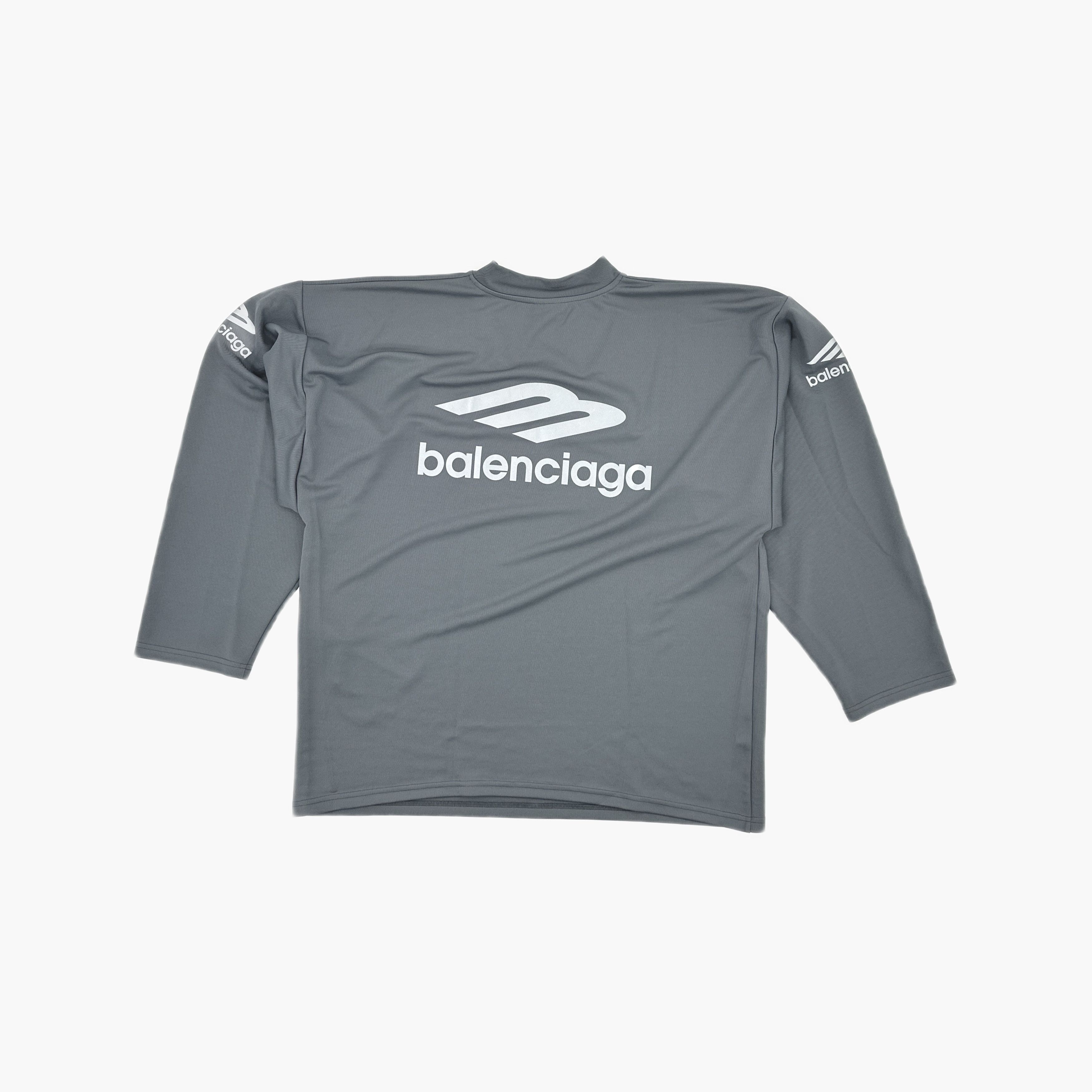 Balenciaga Balenciaga Skiwear Logo Print V-Neck Jersey S Size US S / EU 44-46 / 1 - 3 Thumbnail