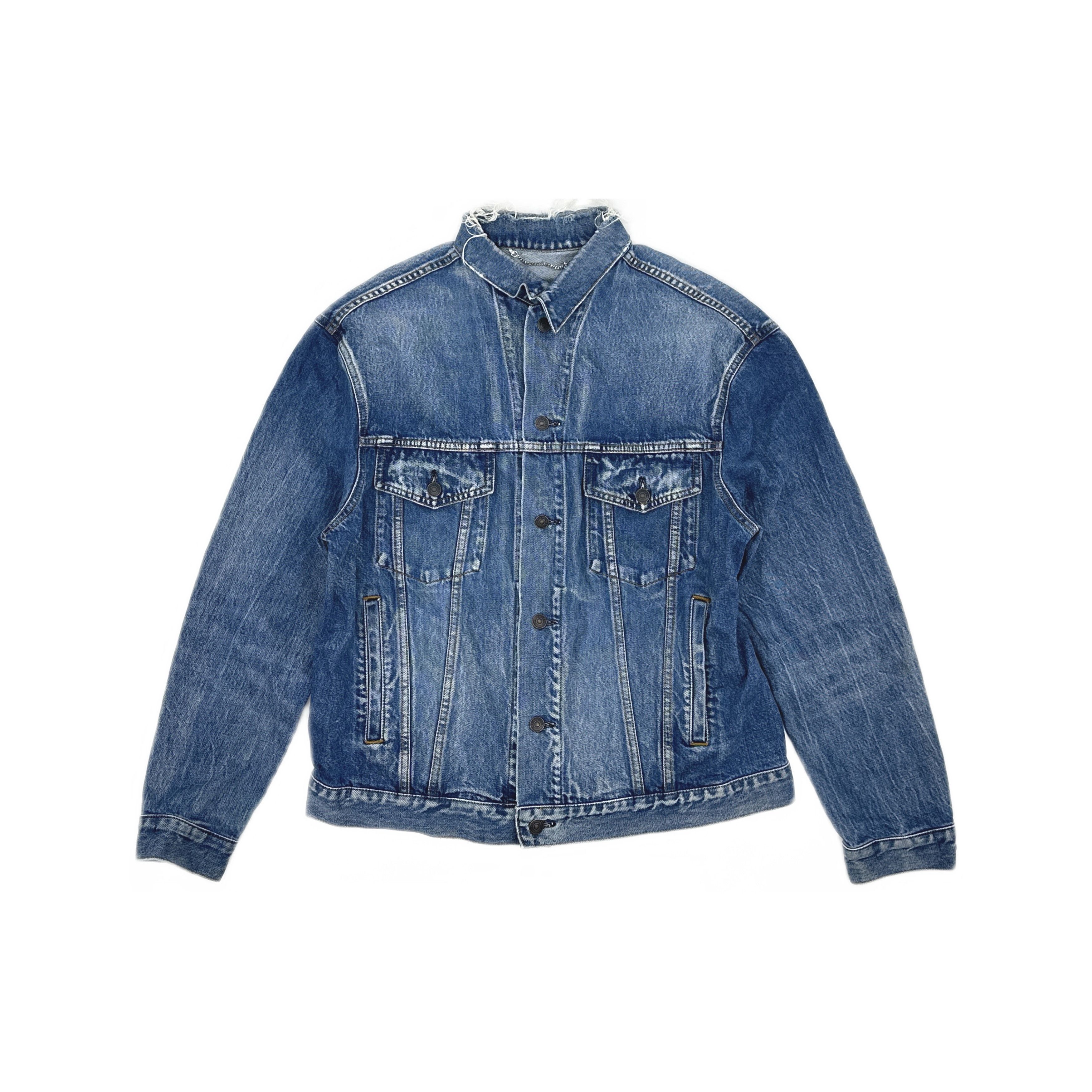 Balenciaga Balenciaga Back Logo Denim Jacket Size 34 Size XS / US 0-2 / IT 36-38 - 2 Thumbnail
