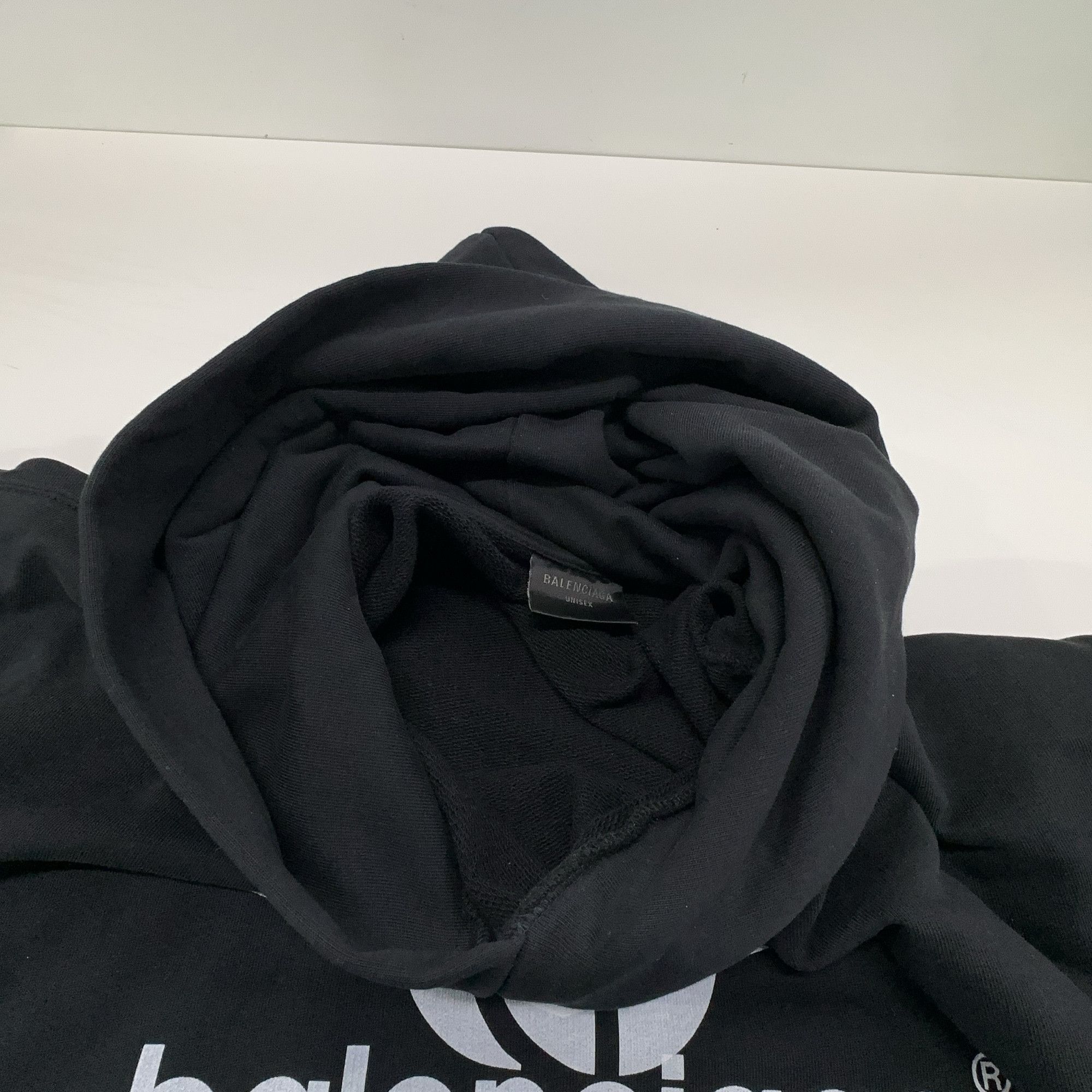 Balenciaga Balenciaga Logo Print Hoodie XS Size US XS / EU 42 / 0 - 8 Thumbnail