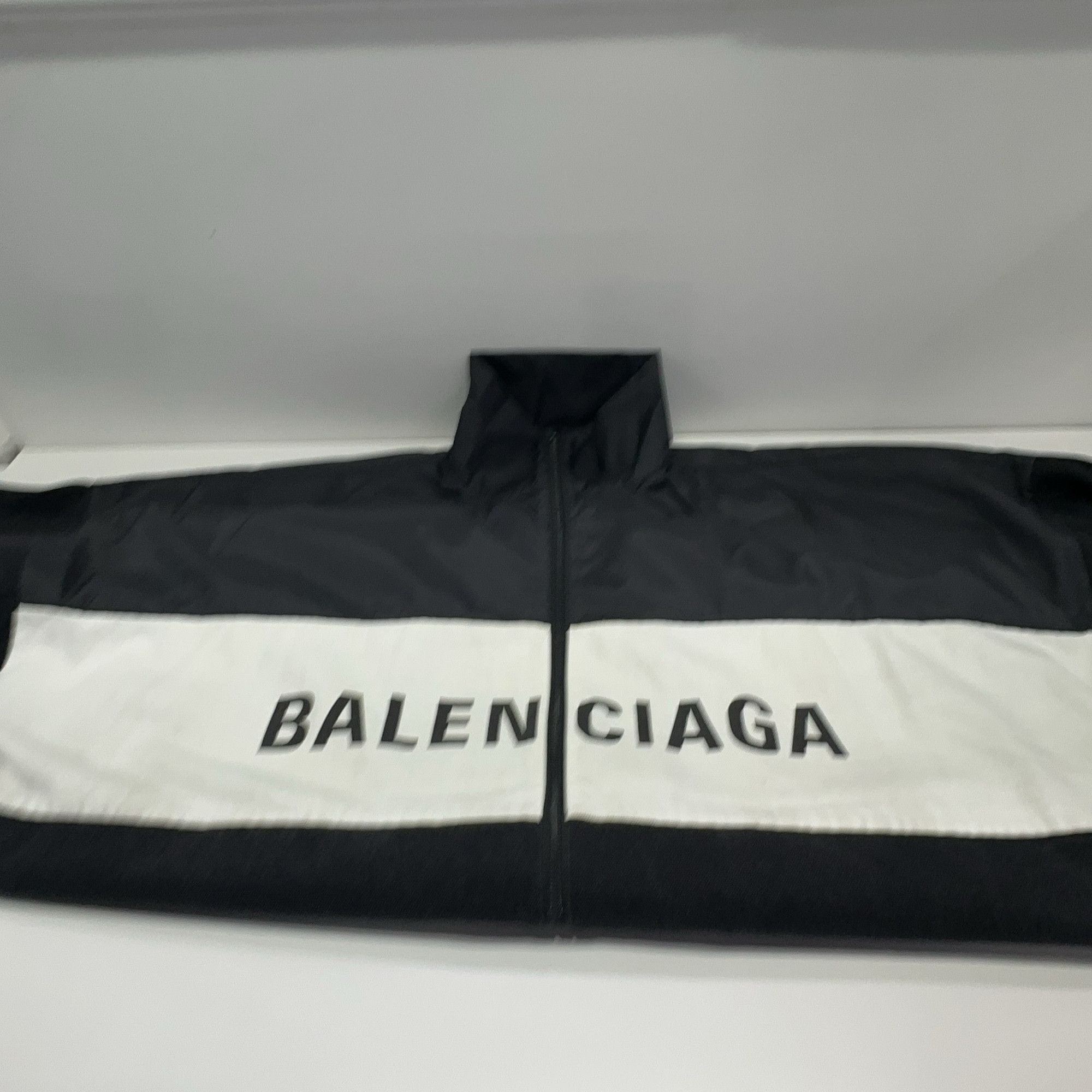 Balenciaga Balenciaga Logo Print Colorblock Jacket 34 Size XS / US 0-2 / IT 36-38 - 7 Thumbnail