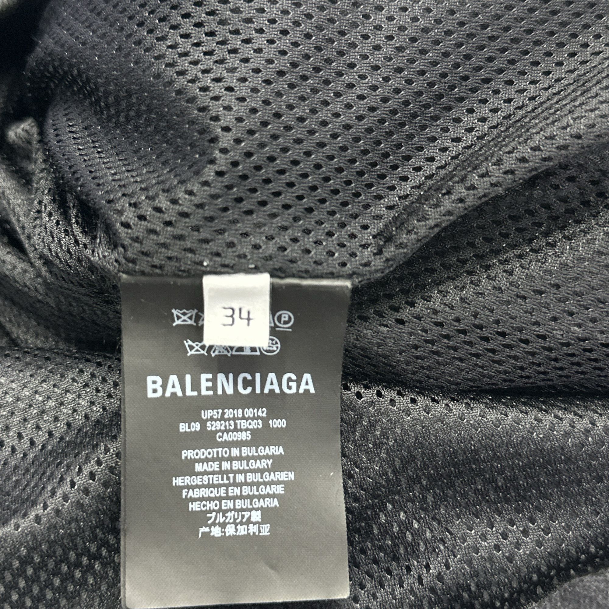 Balenciaga Balenciaga Logo Print Colorblock Jacket 34 Size XS / US 0-2 / IT 36-38 - 5 Thumbnail