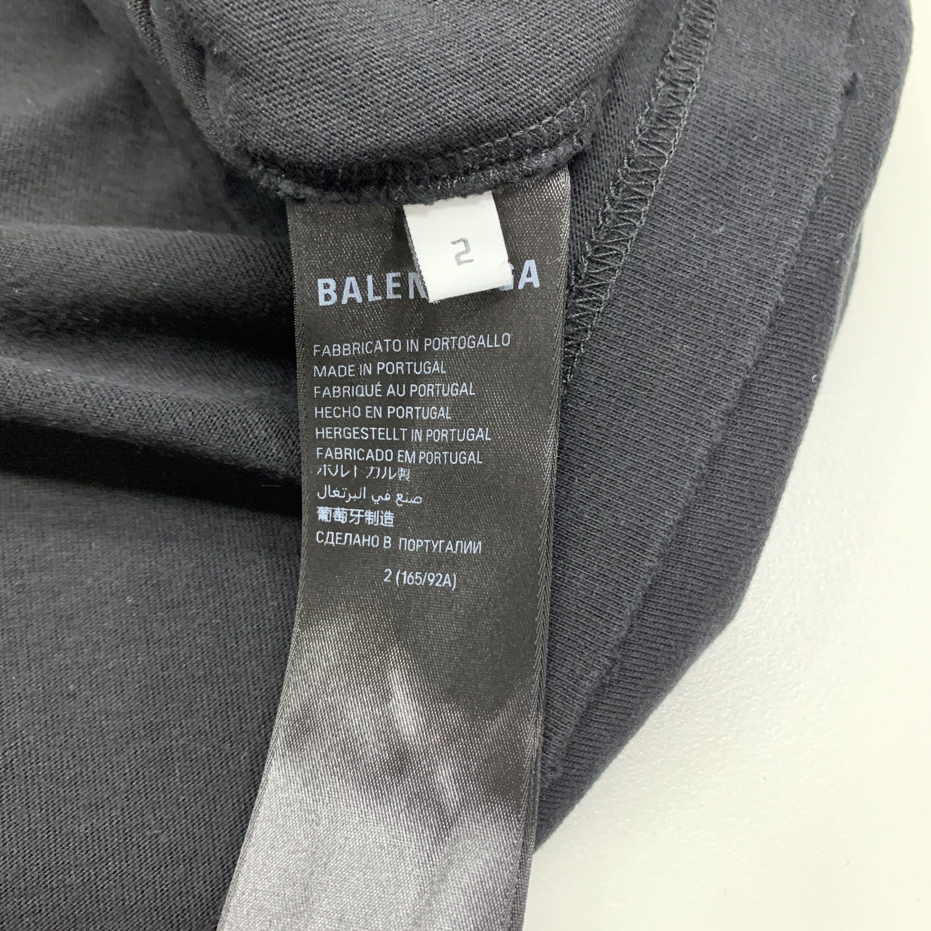 Balenciaga Balenciaga Metal Logo Graphic T-Shirt Size 2 Size US M / EU 48-50 / 2 - 4 Thumbnail