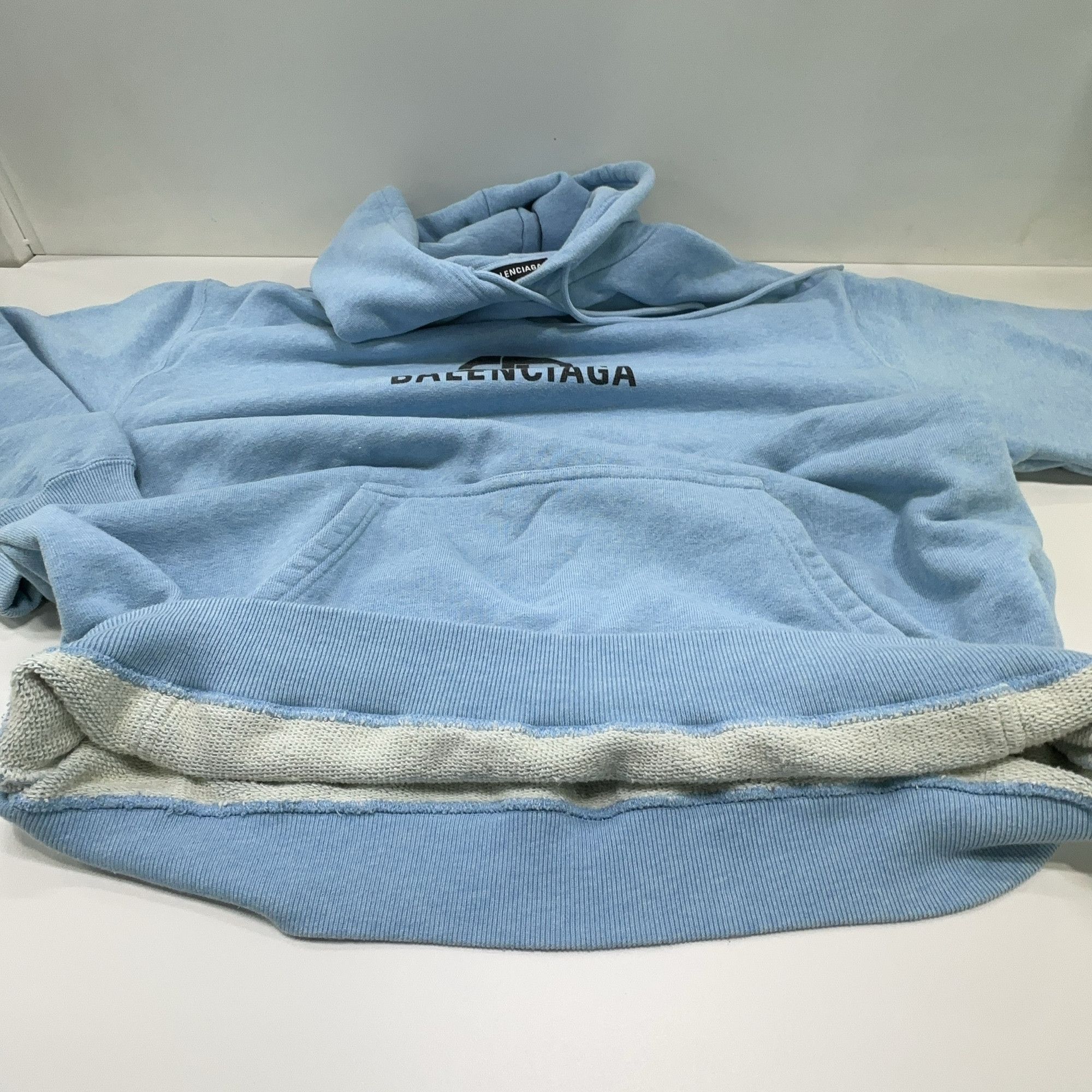 Balenciaga Balenciaga Logo Printed Hoodie Size M Size US M / EU 48-50 / 2 - 6 Thumbnail