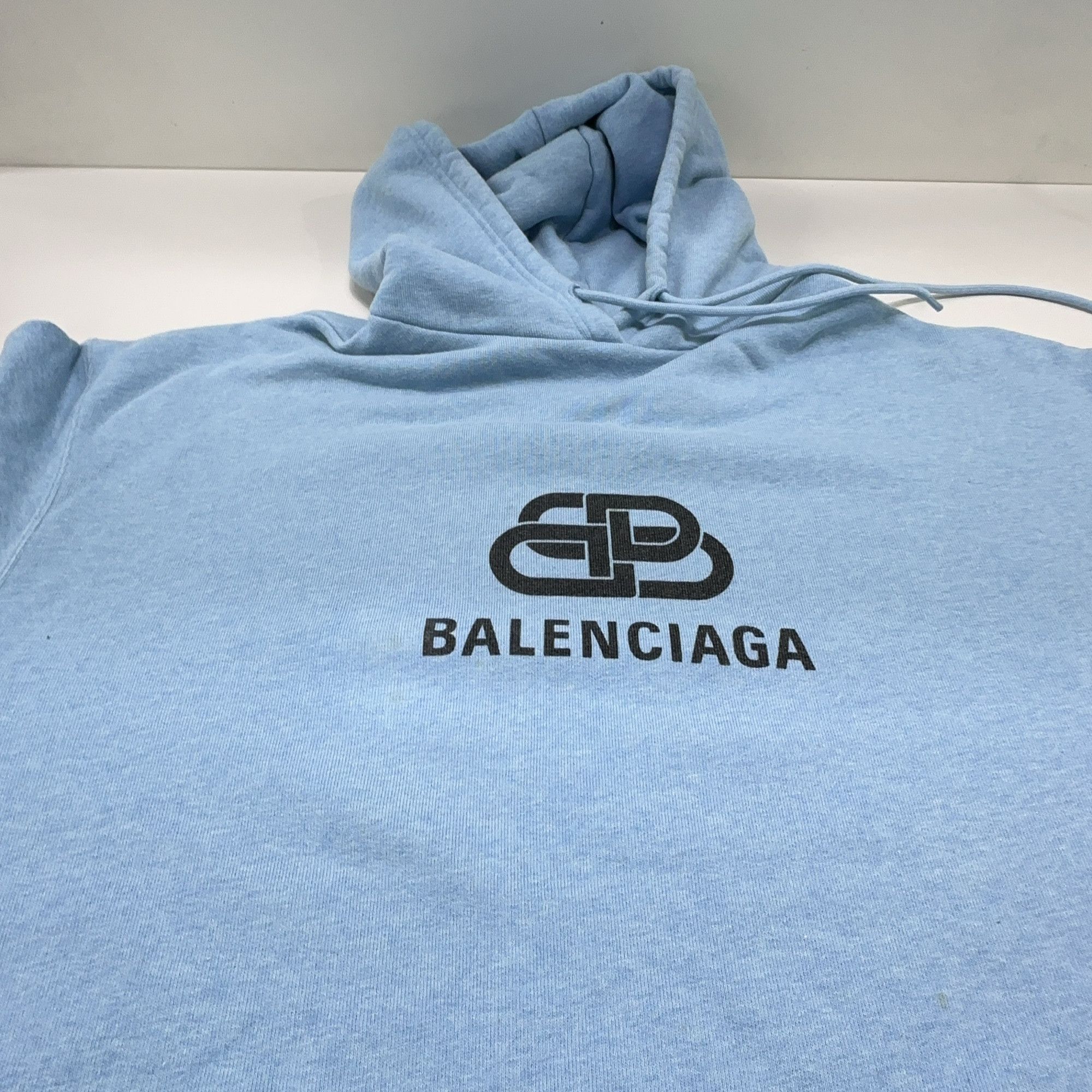 Balenciaga Balenciaga Logo Printed Hoodie Size M Size US M / EU 48-50 / 2 - 8 Thumbnail