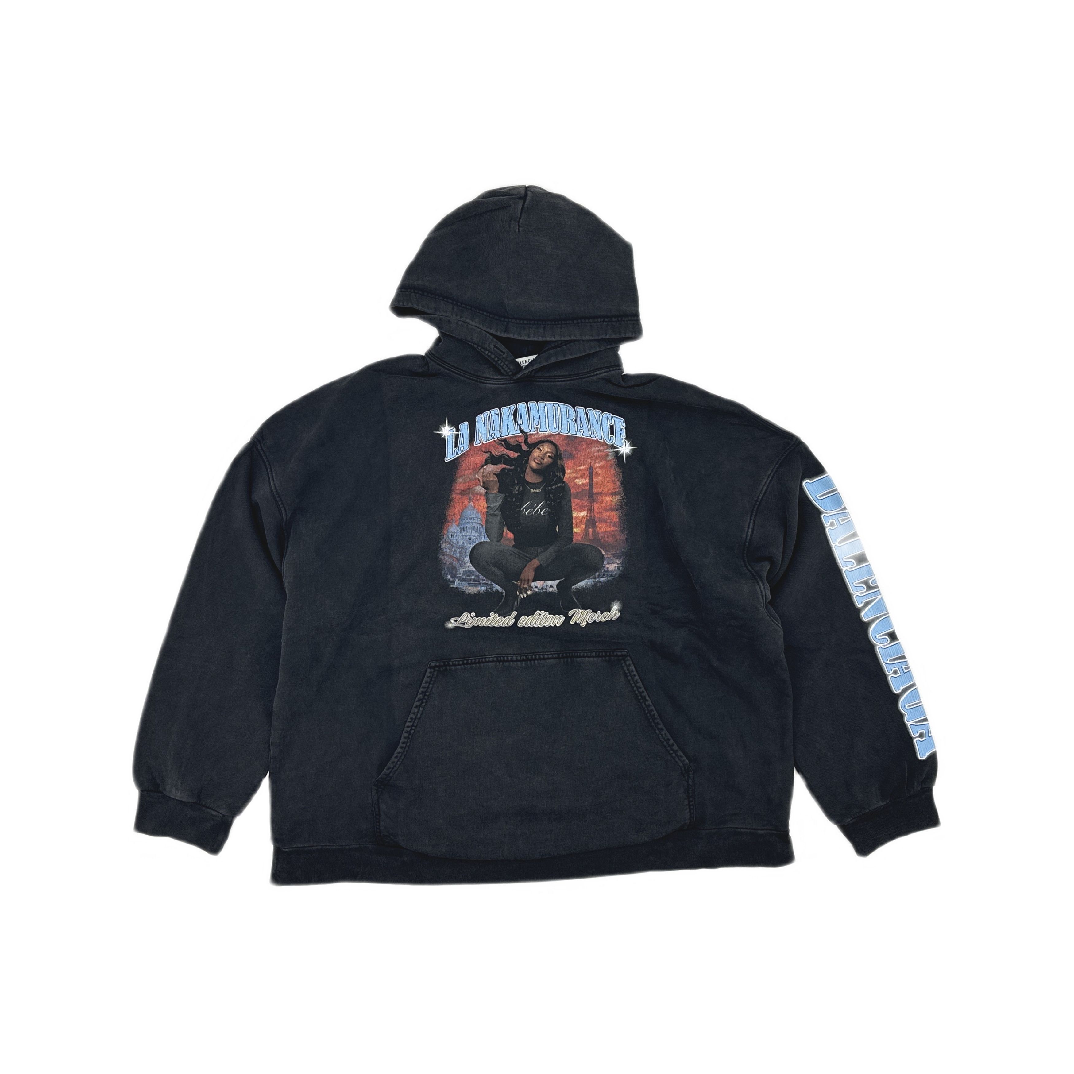Balenciaga Balenciaga Aya Nakamura Limited Hoodie Size 4 Size L / US 10 / IT 46 - 2 Thumbnail