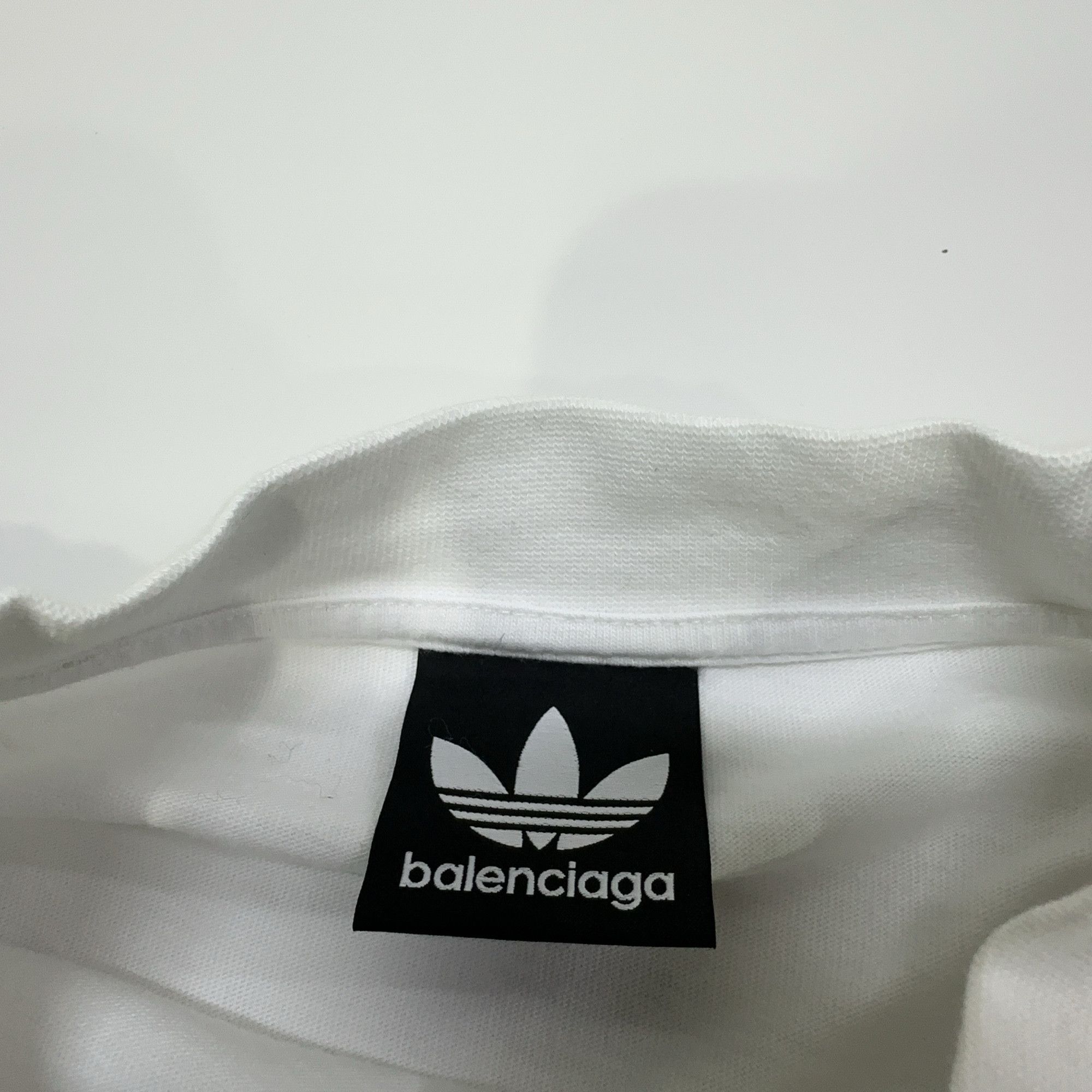 Balenciaga Balenciaga x Adidas Three Stripes T-Shirt Size 2 Size US M / EU 48-50 / 2 - 5 Thumbnail