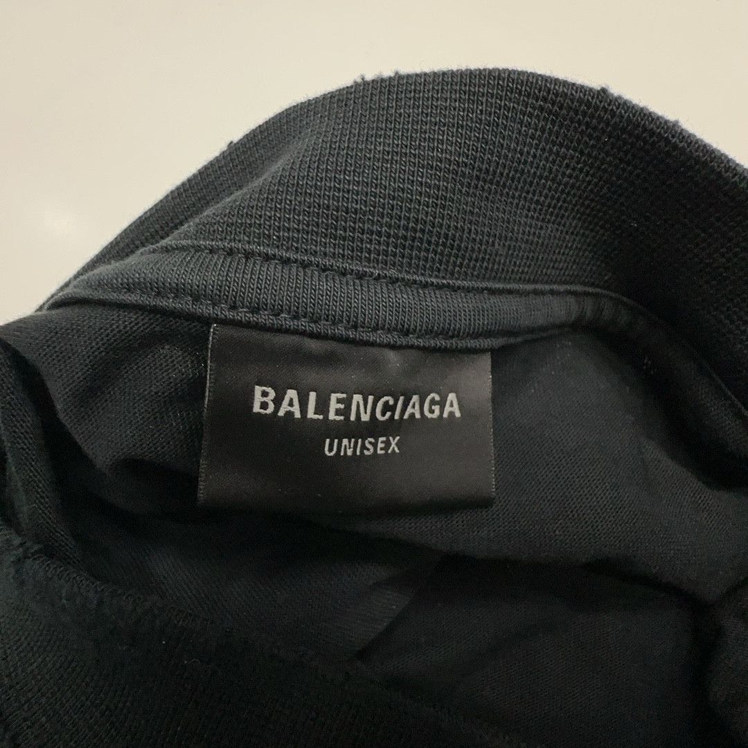 Balenciaga Balenciaga Tape Type Logo T-Shirt S Size S / US 4 / IT 40 - 3 Thumbnail