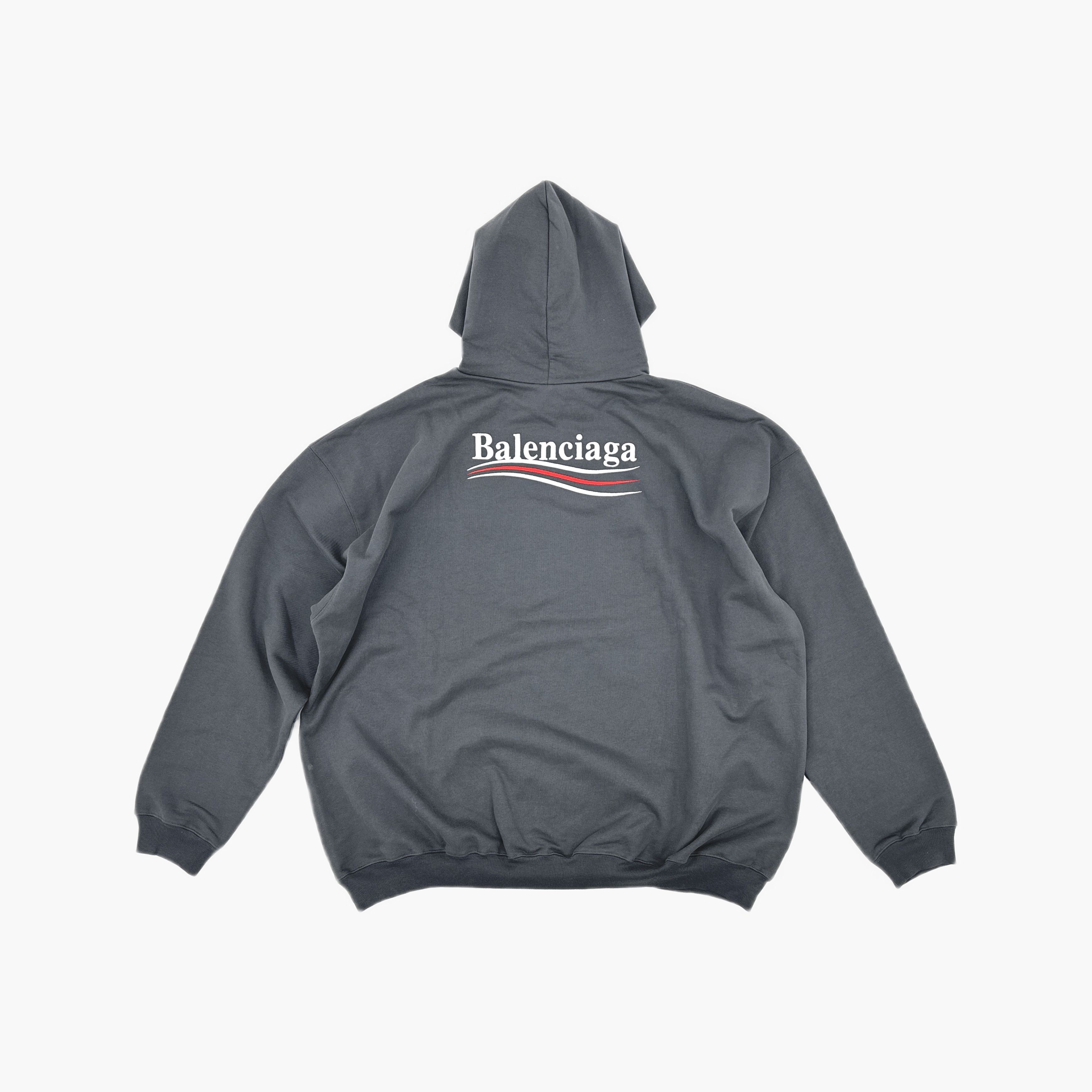 Balenciaga Balenciaga Political Campaign Logo Hoodie L Size US L / EU 52-54 / 3 - 3 Thumbnail