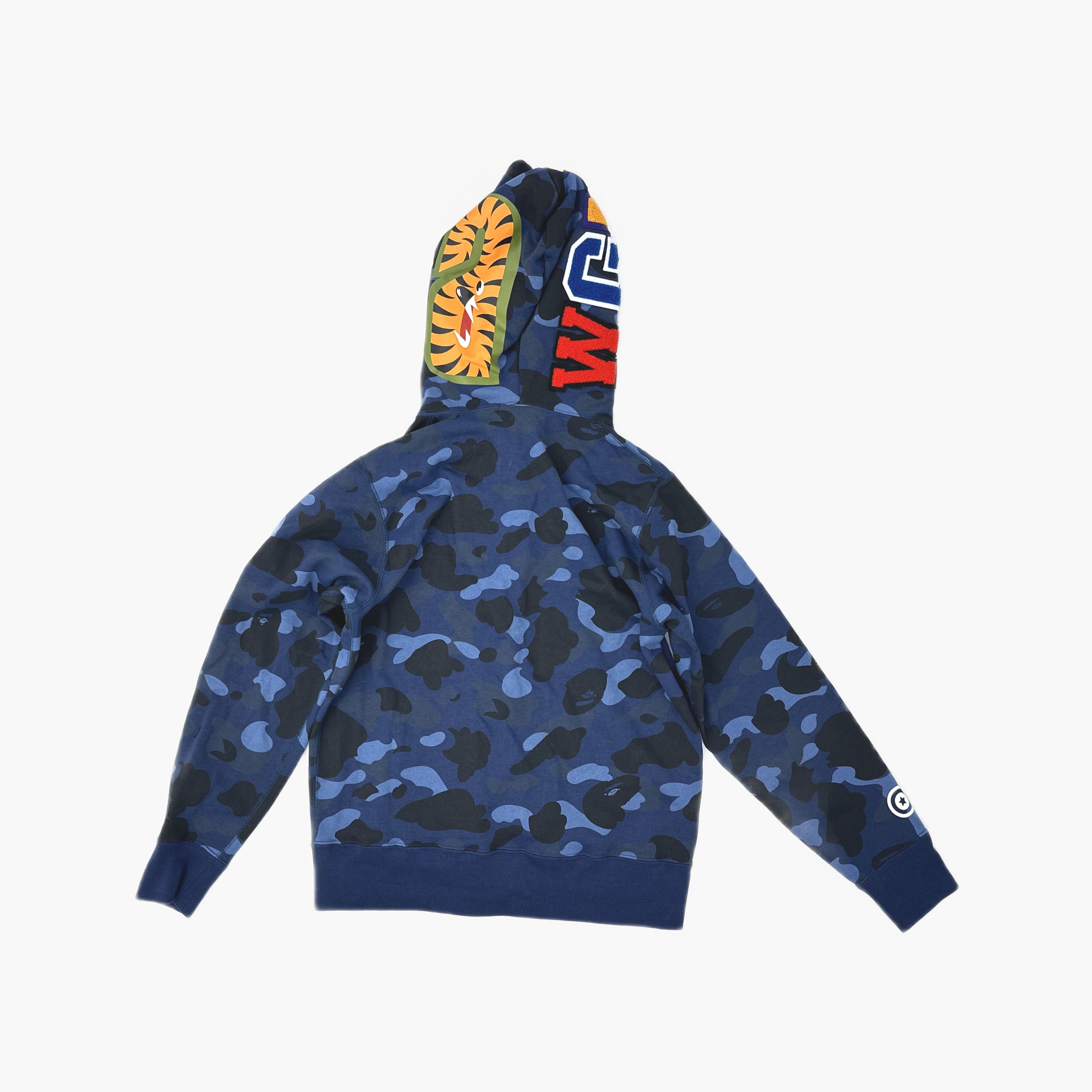 Bape A BATHING APE Color Camo Shark Full Zip Hoodie S Size US S / EU 44-46 / 1 - 3 Thumbnail