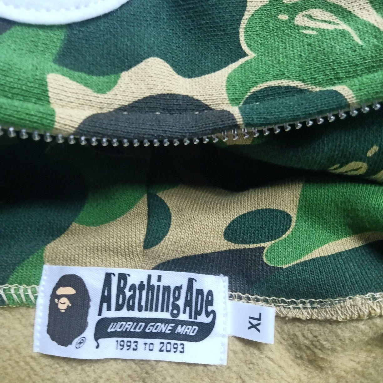 Bape A Bathing Ape Camo Shark Full Zip Hoodie XL Size US XL / EU 56 / 4 - 5 Thumbnail
