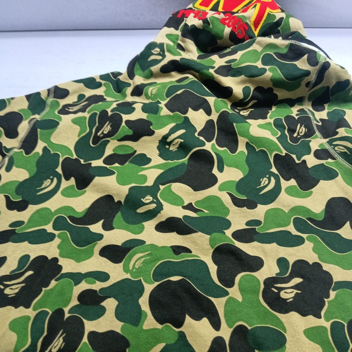 Bape A Bathing Ape Camo Shark Full Zip Hoodie XL Size US XL / EU 56 / 4 - 6 Thumbnail