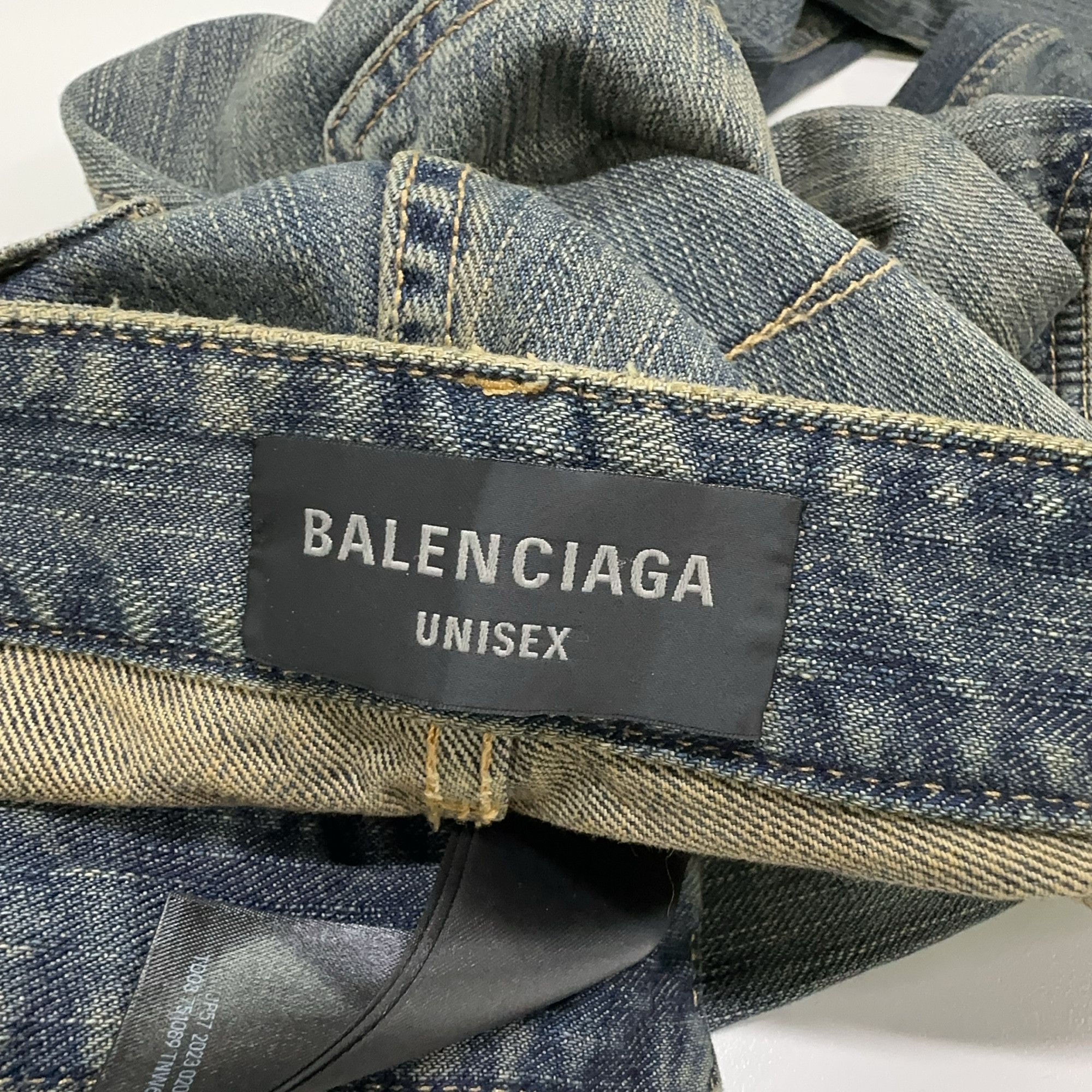 Balenciaga Balenciaga Distressed Bootcut Jeans L Size 30" / US 8 / IT 44 - 5 Thumbnail