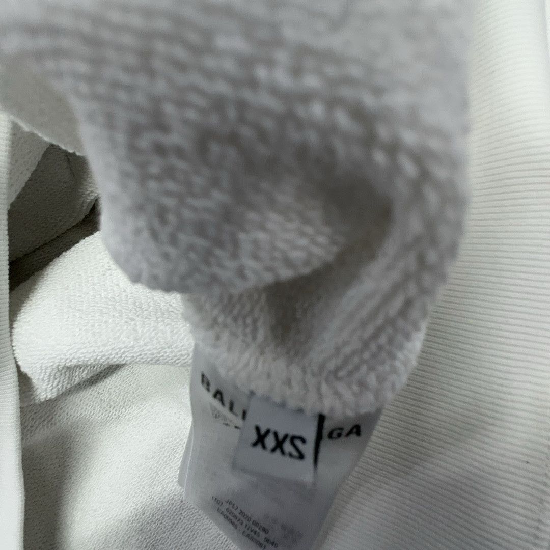 Balenciaga Balenciaga Torch Print Hoodie White Size XXS Size US XXS / EU 40 - 4 Thumbnail