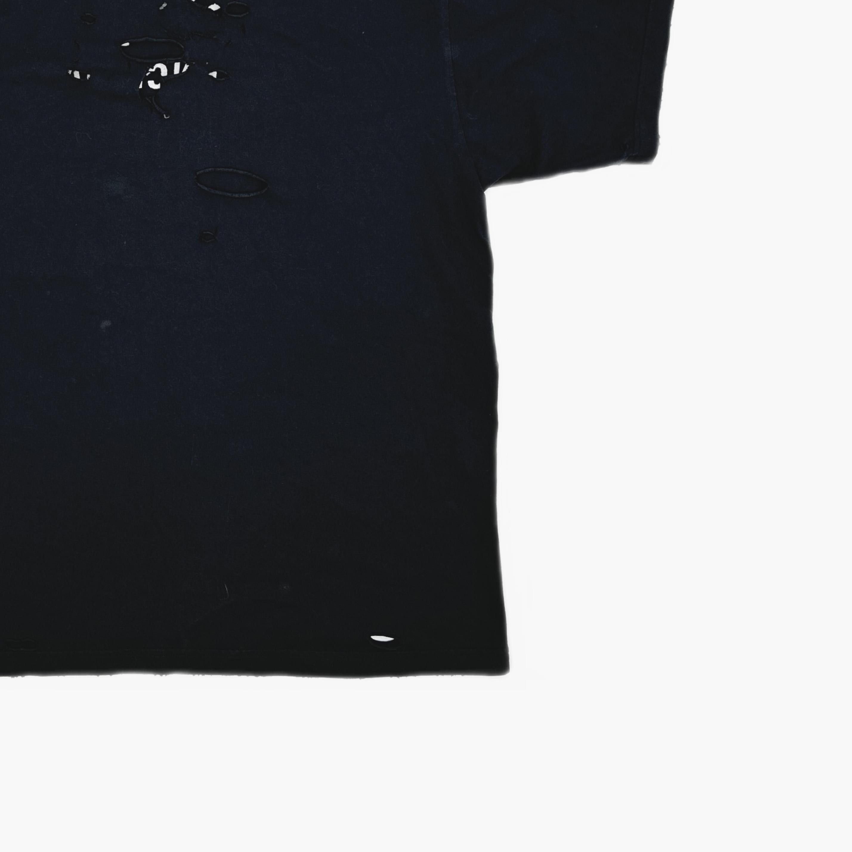 Balenciaga Balenciaga Distressed Logo T-Shirt Size 2 Size US M / EU 48-50 / 2 - 6 Thumbnail