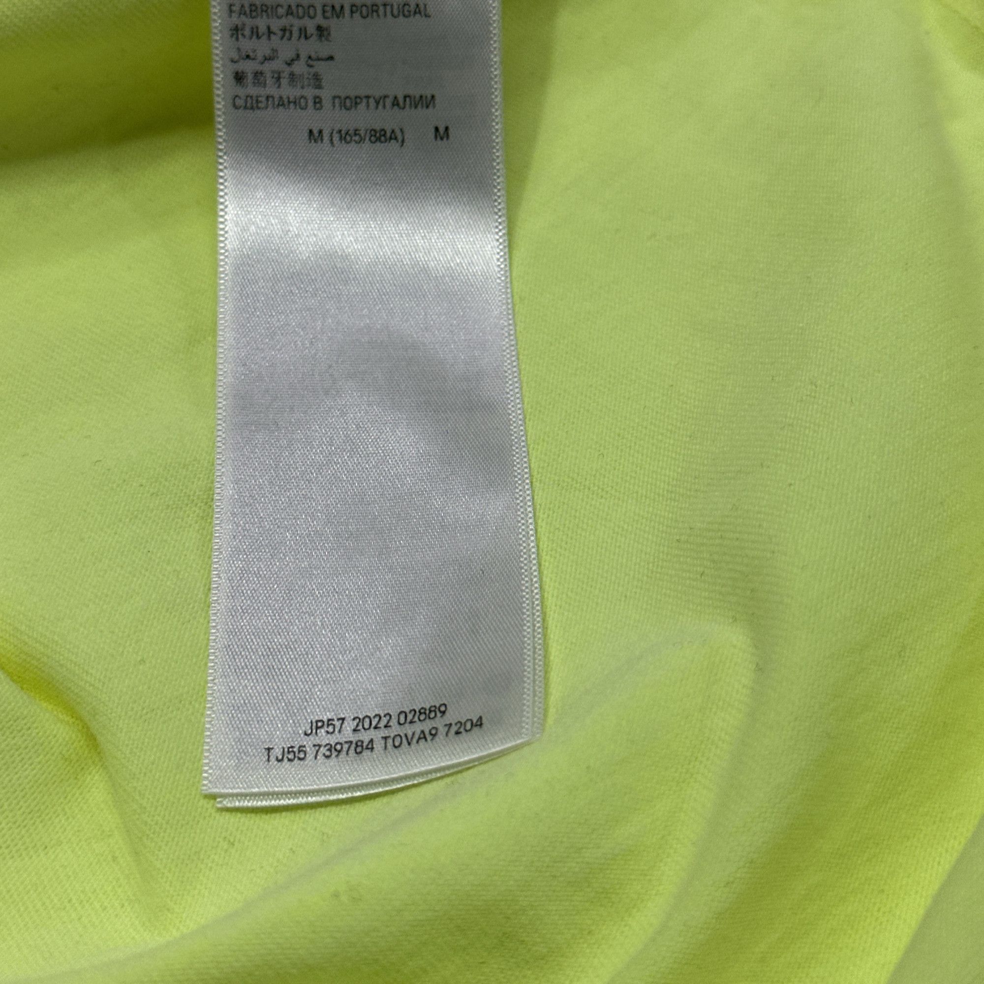 Balenciaga Balenciaga Tape Logo Short Sleeve T-Shirt Size M Size US M / EU 48-50 / 2 - 7 Thumbnail