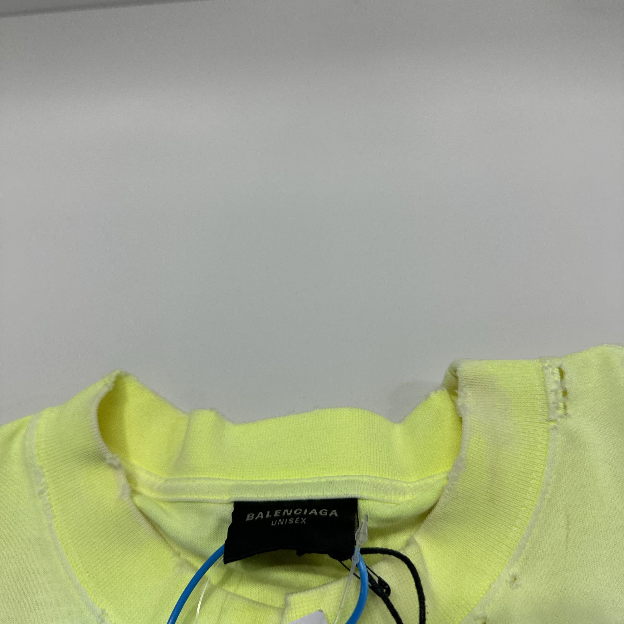 Balenciaga Balenciaga Tape Logo Short Sleeve T-Shirt Size M Size US M / EU 48-50 / 2 - 4 Thumbnail